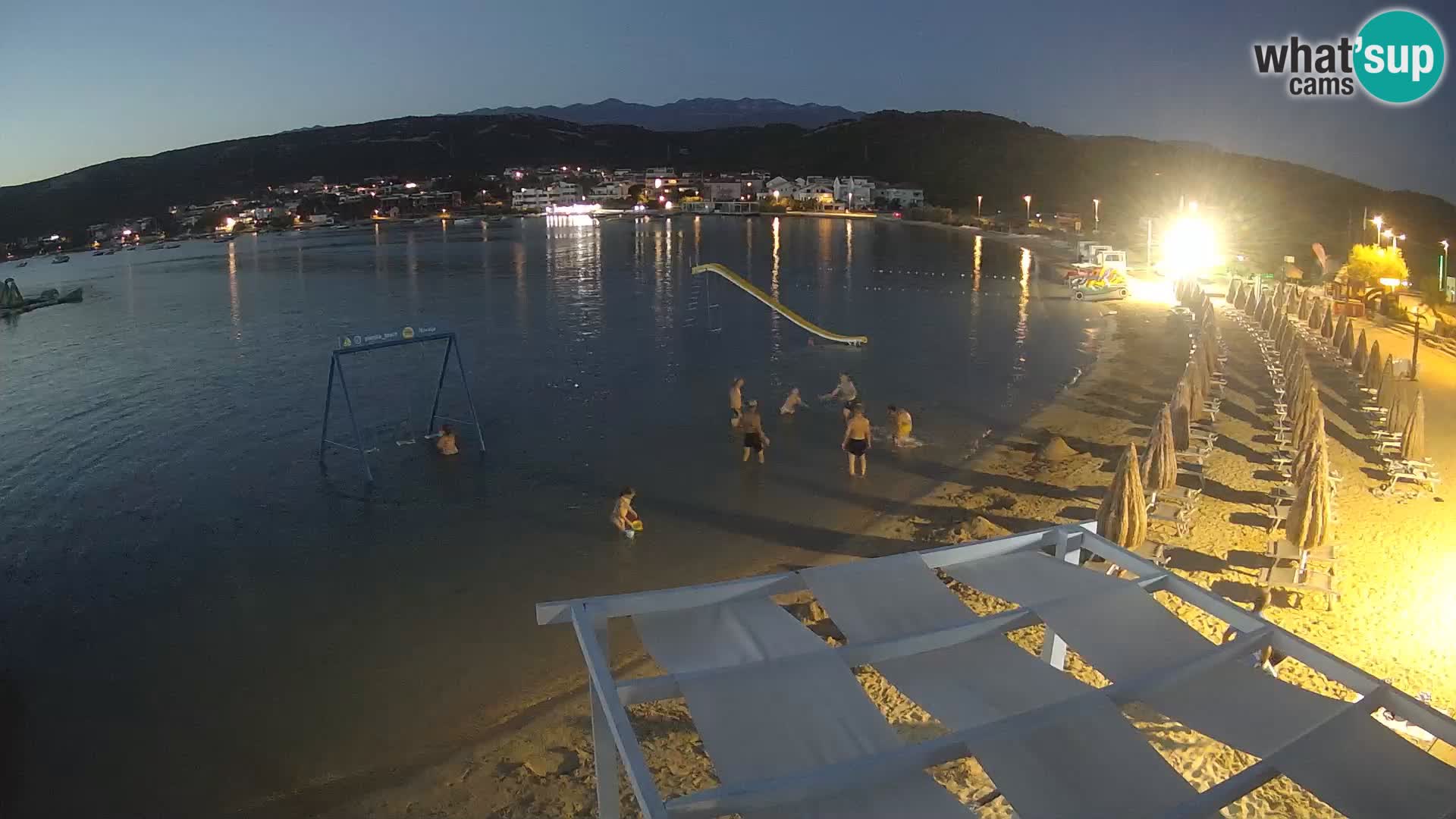 Webcam Live – Spiaggia Planjka isola di Pag