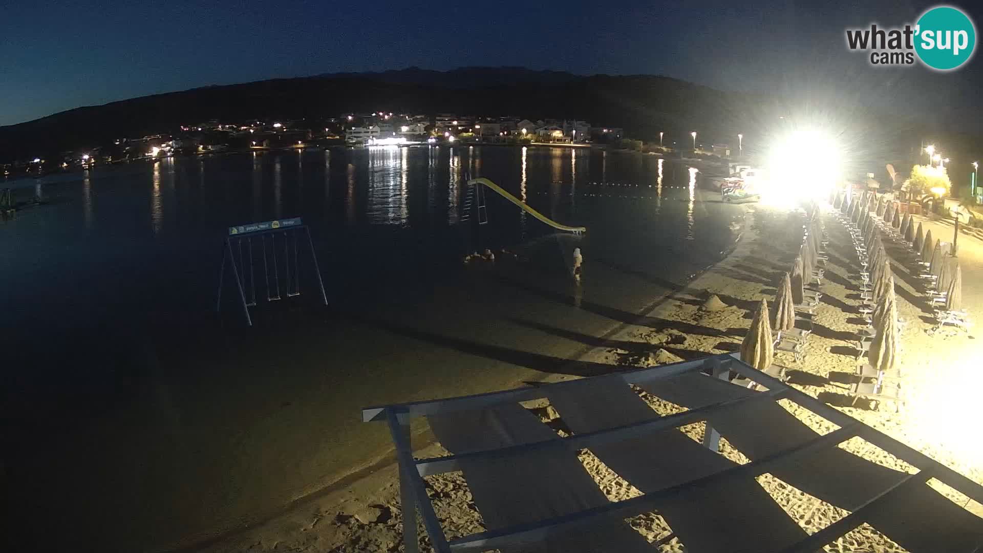 Webcam live – Strand Planjka – Pag