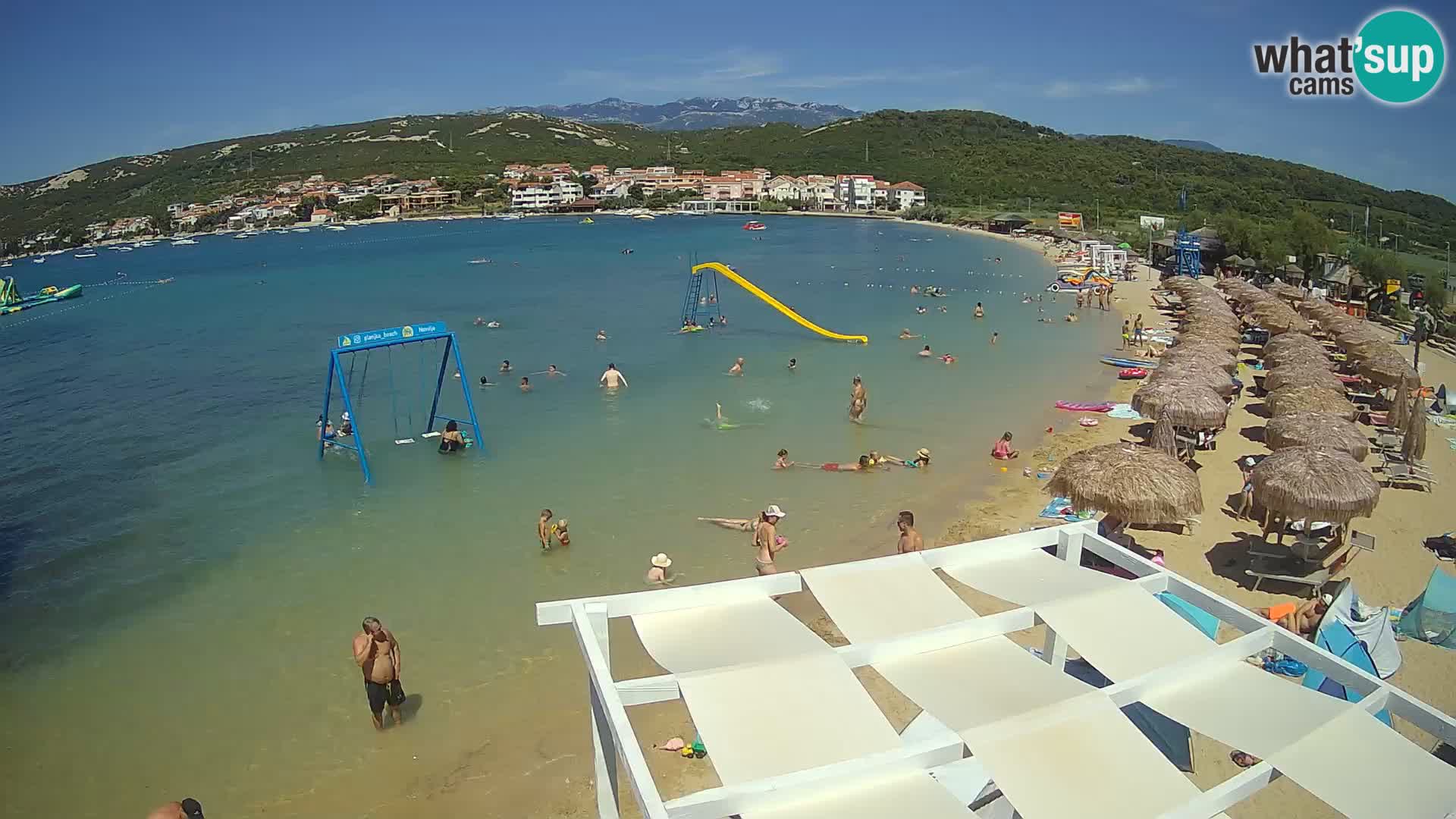 Webcam live – Strand Planjka – Pag