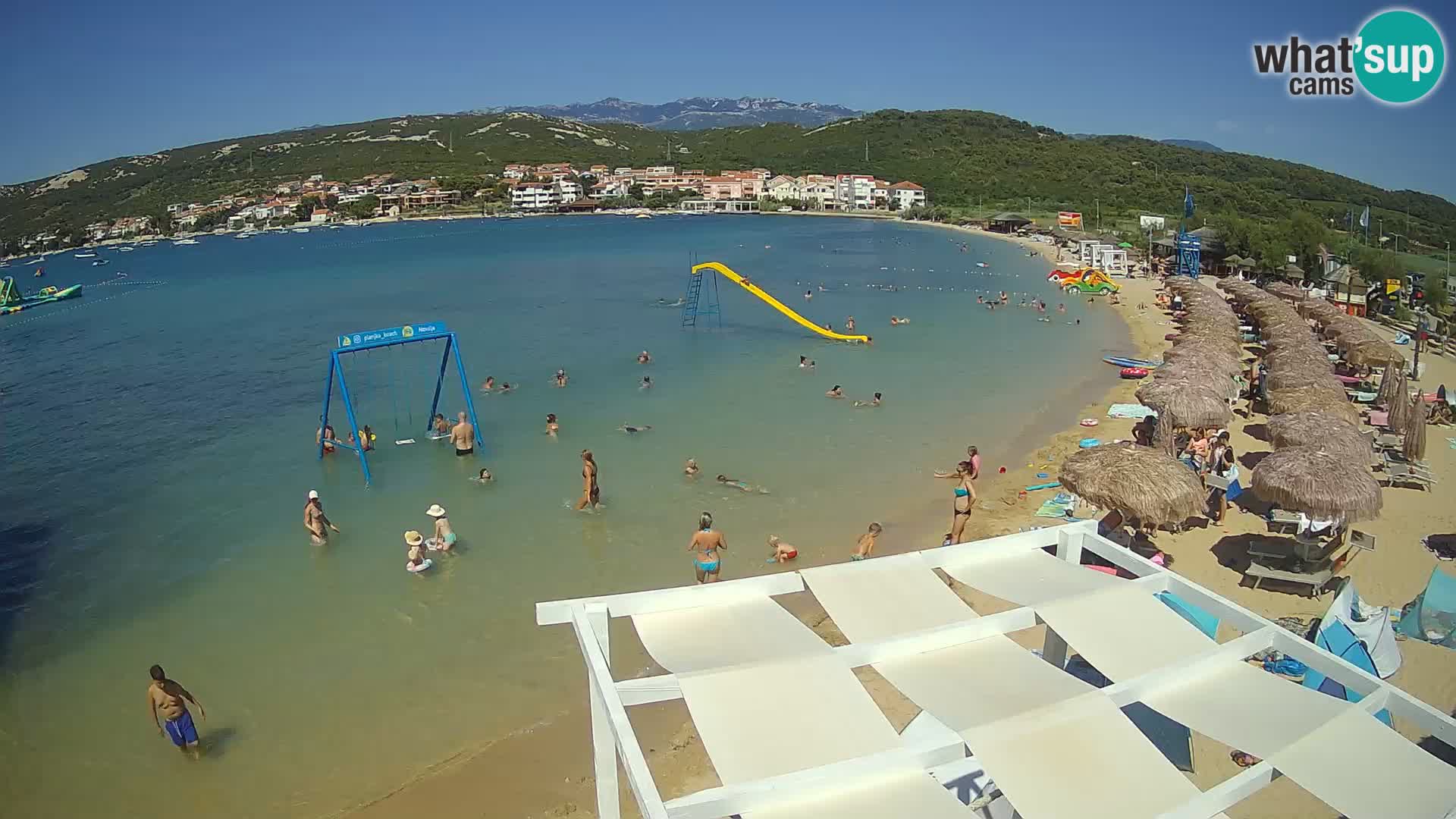 Webcam live – Playa Planjka – Pag