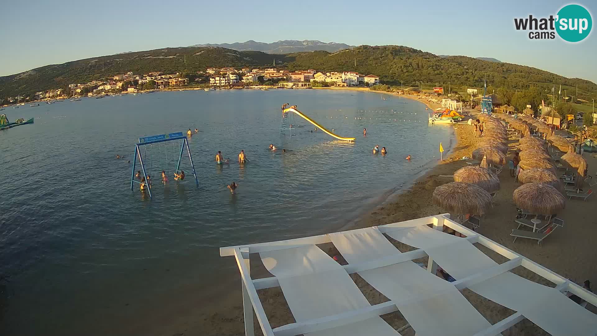 Webcam live – Playa Planjka – Pag