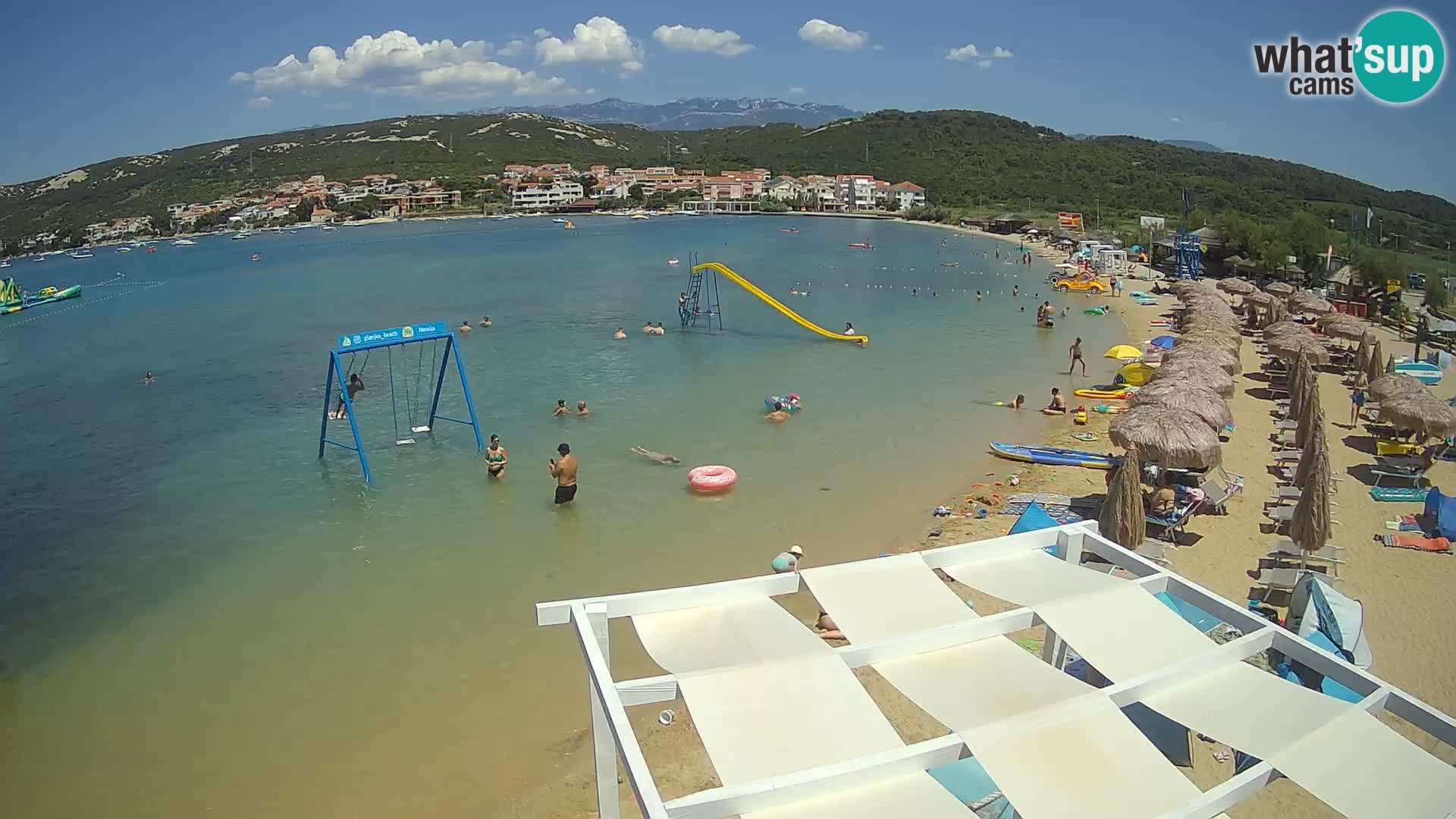 Webcam Live – Spiaggia Planjka isola di Pag