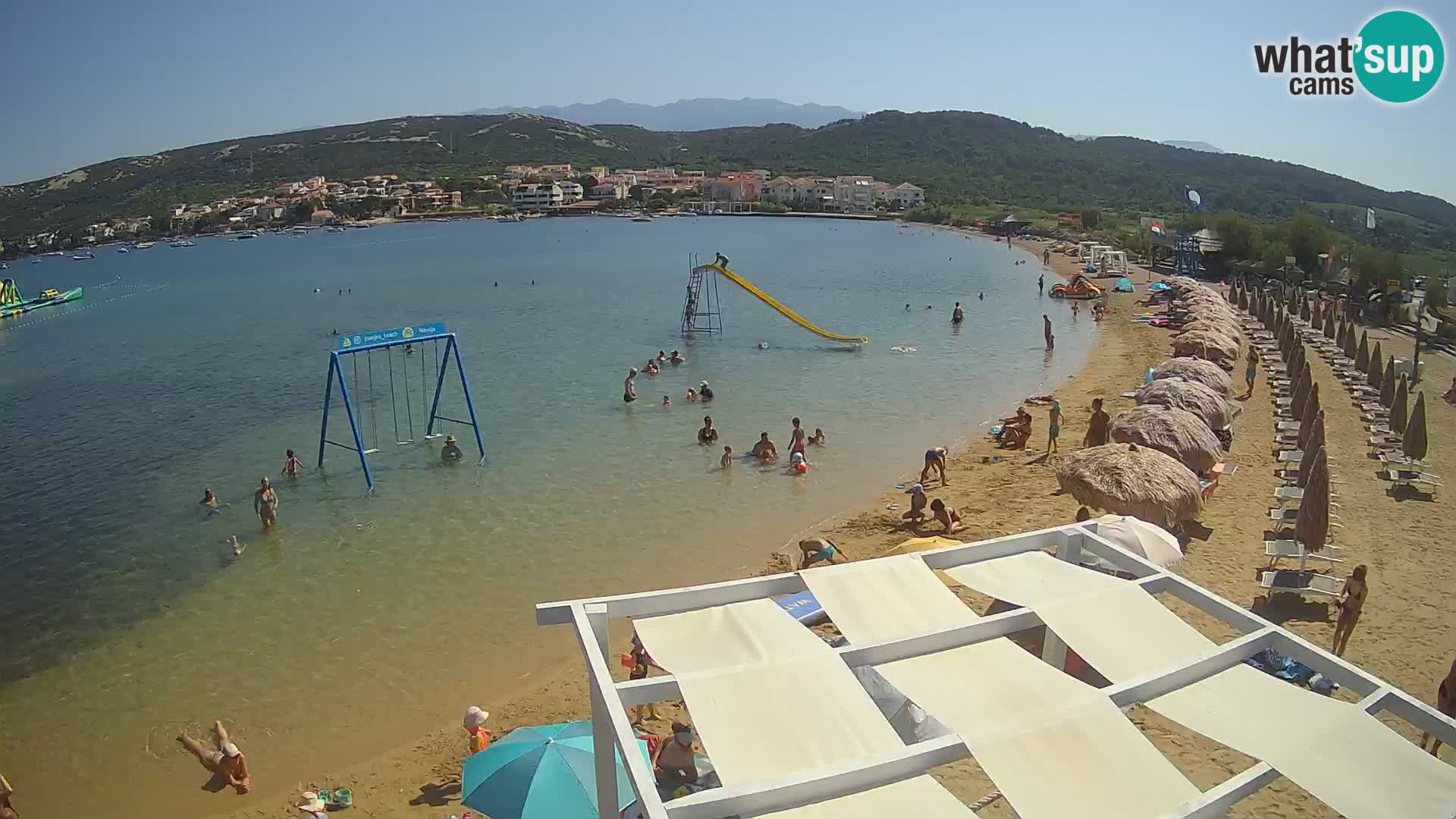 Webcam Pag – Plage Planjka