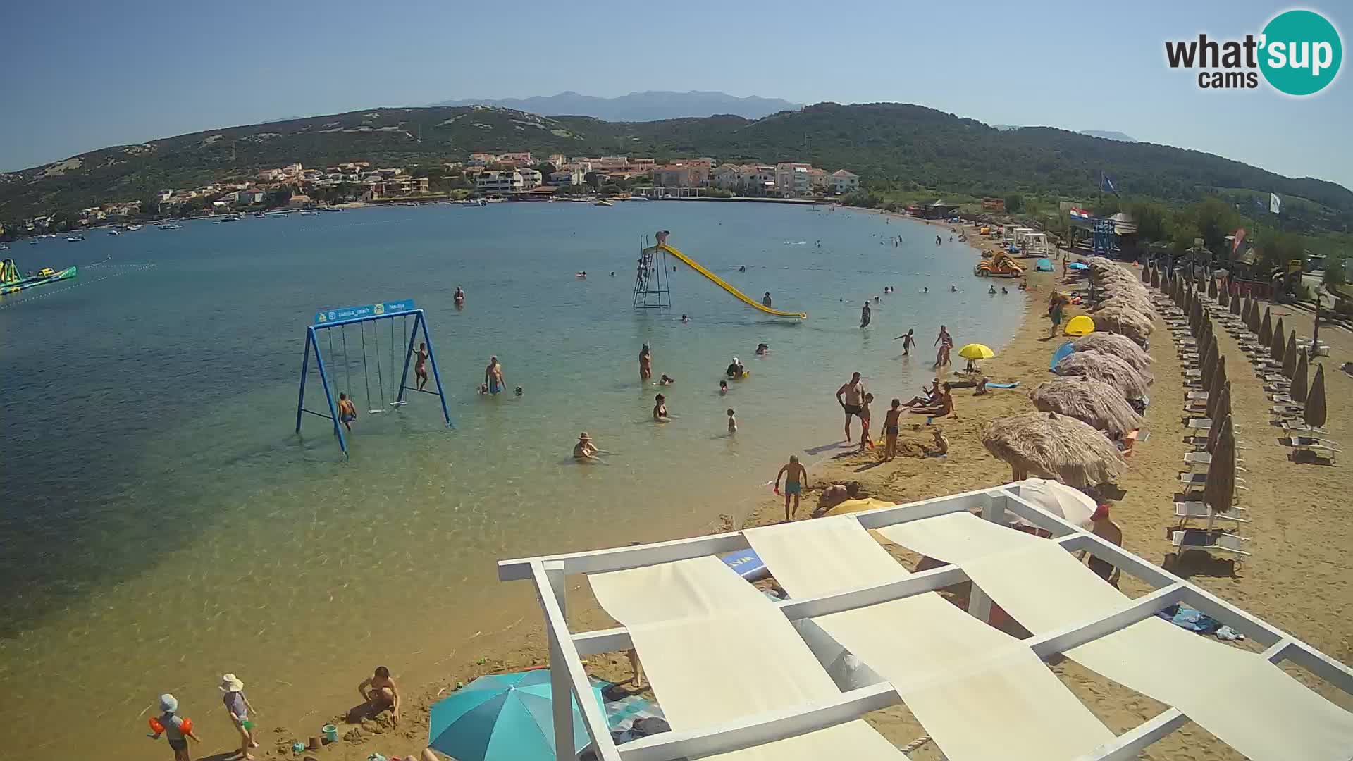 Webcam live – Playa Planjka – Pag