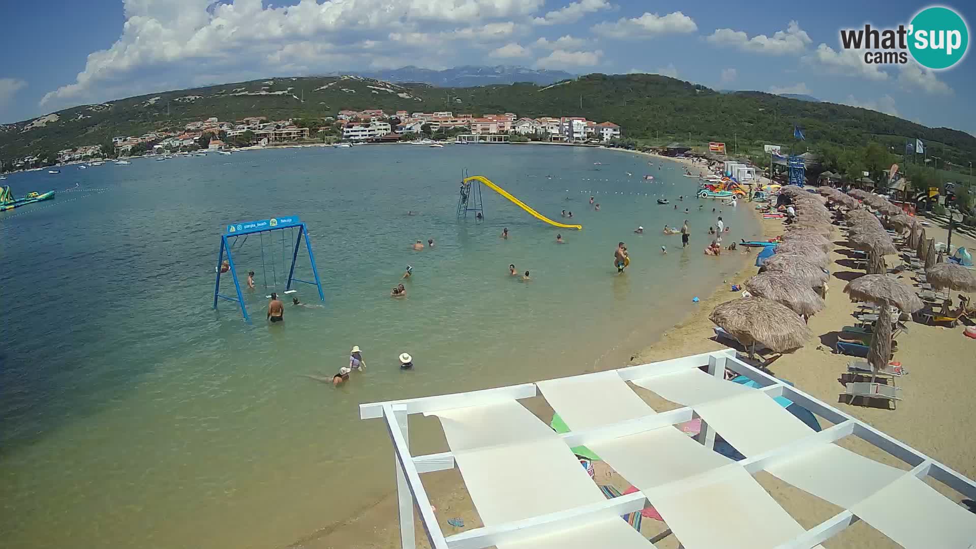 Webcam live – Playa Planjka – Pag