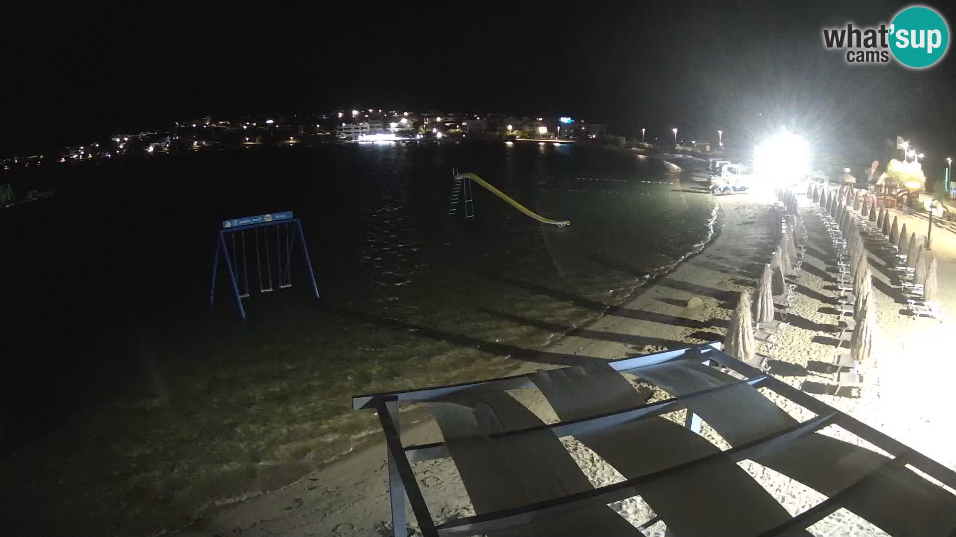 Webcam live – Planjka beach – Pag Island