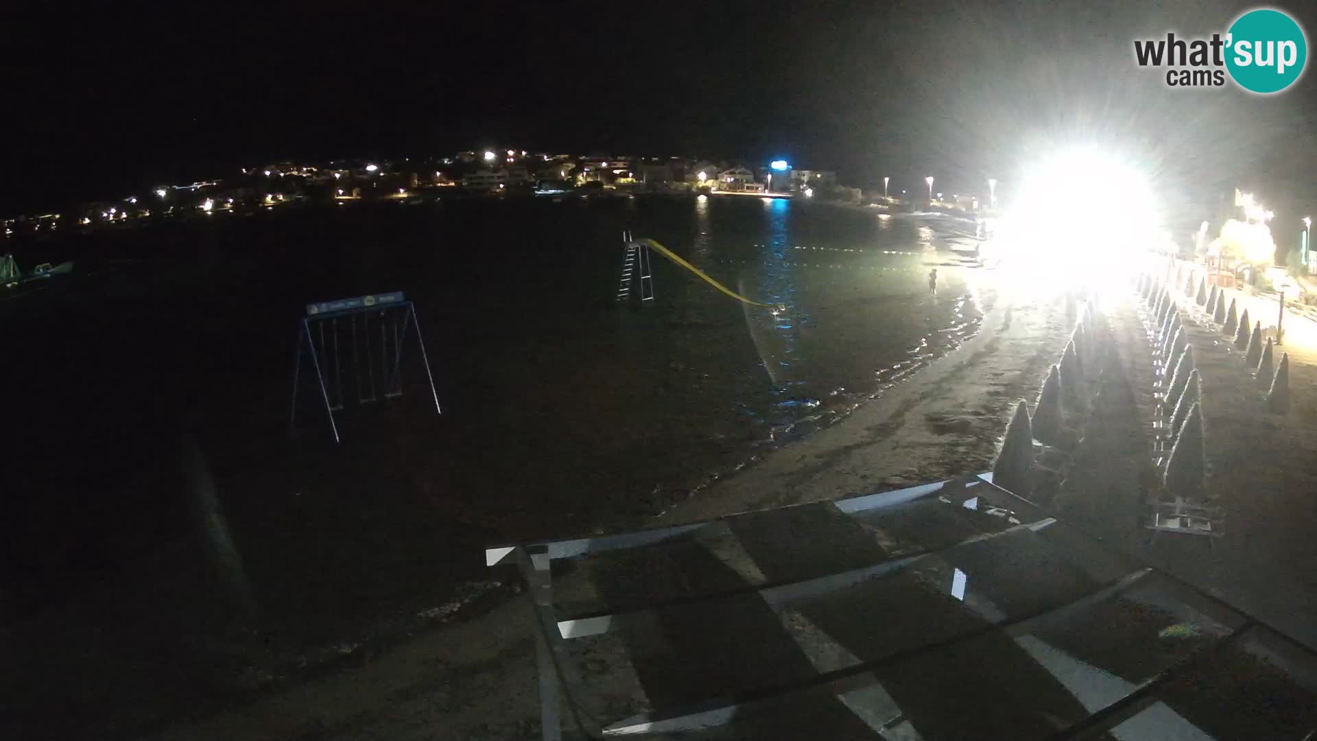 Webcam live – Planjka beach – Pag Island