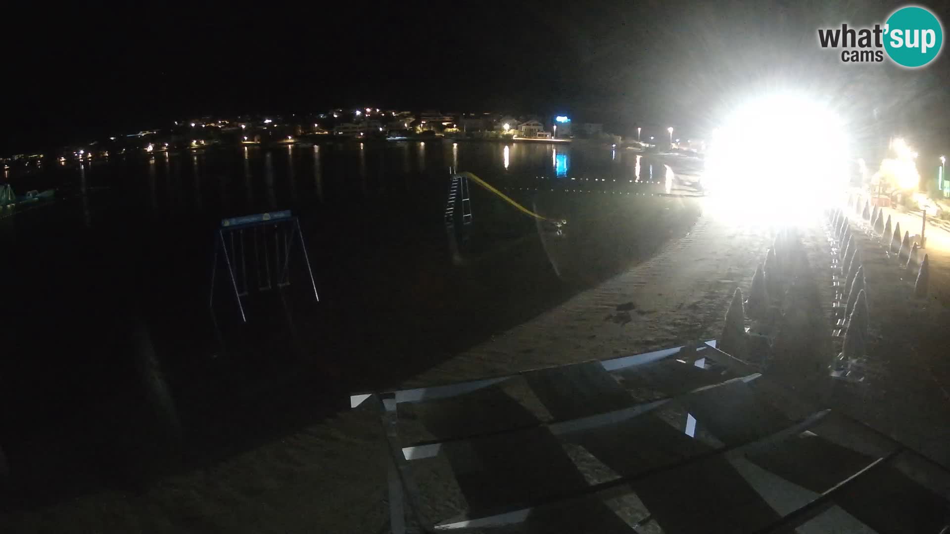 Web kamera – Plaža Planjka – otok Pag