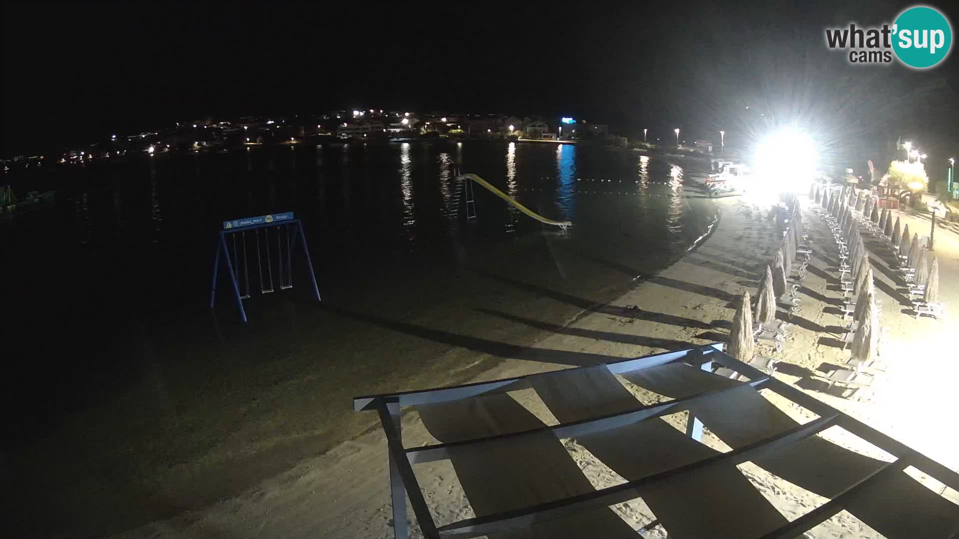 Webcam live – Playa Planjka – Pag