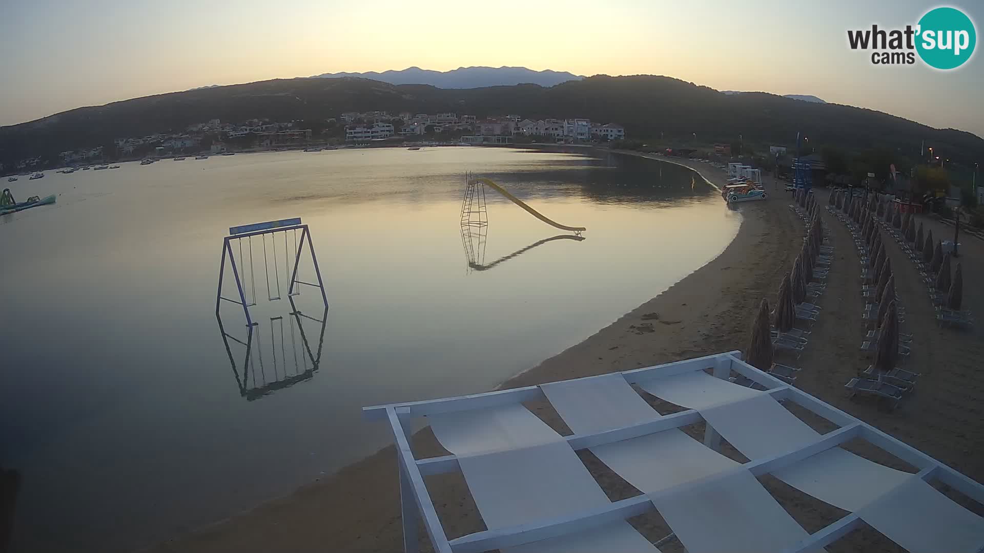 Web kamera – Plaža Planjka – otok Pag