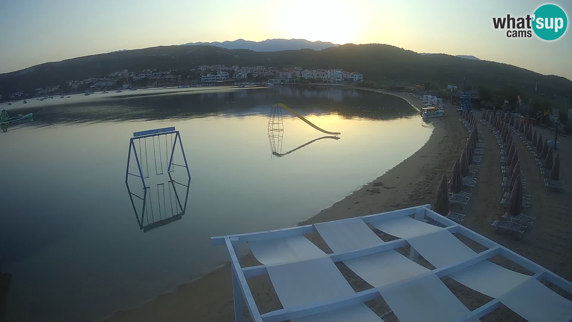 Webcam Live – Spiaggia Planjka isola di Pag