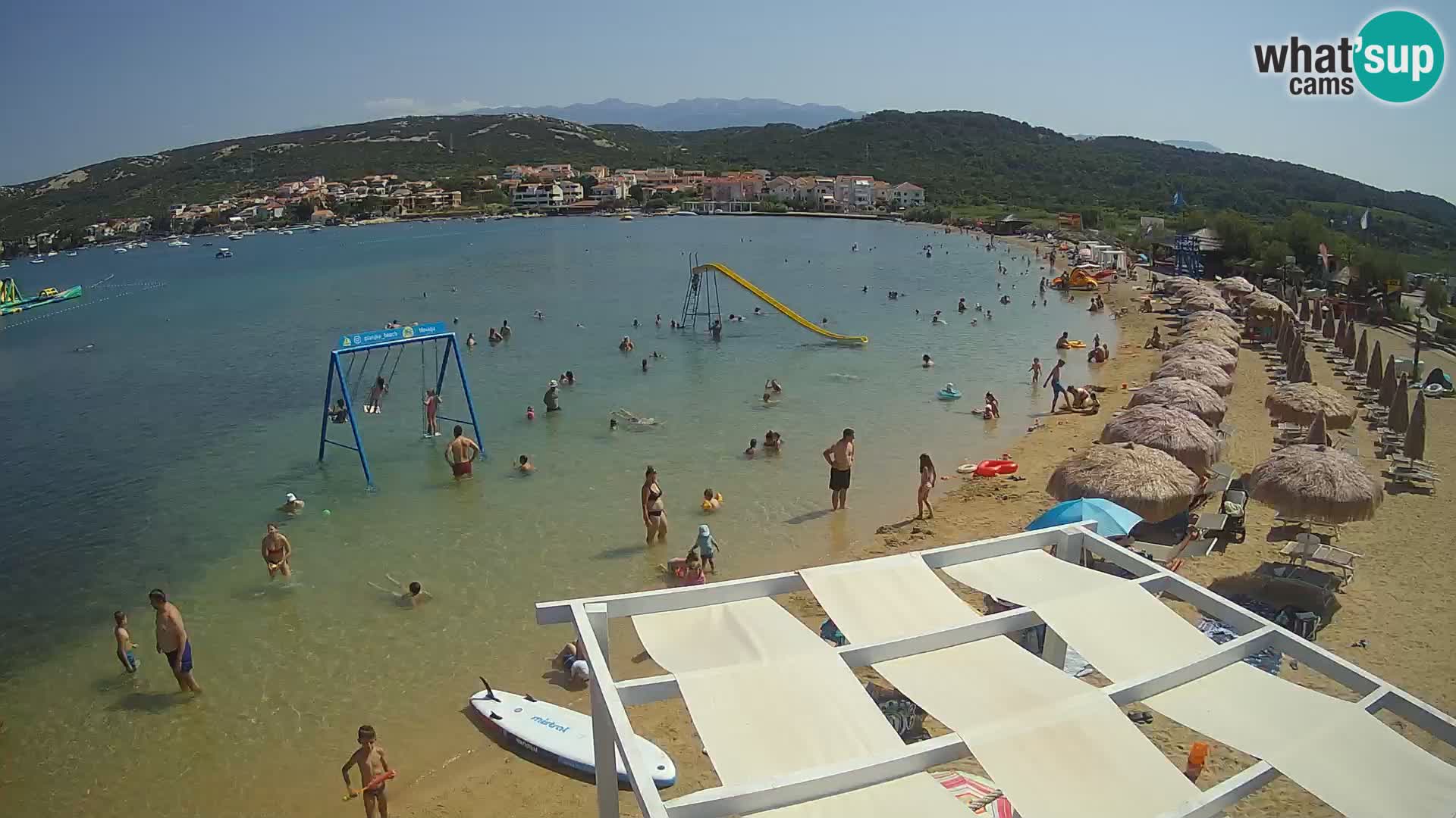 Webcam Live – Spiaggia Planjka isola di Pag
