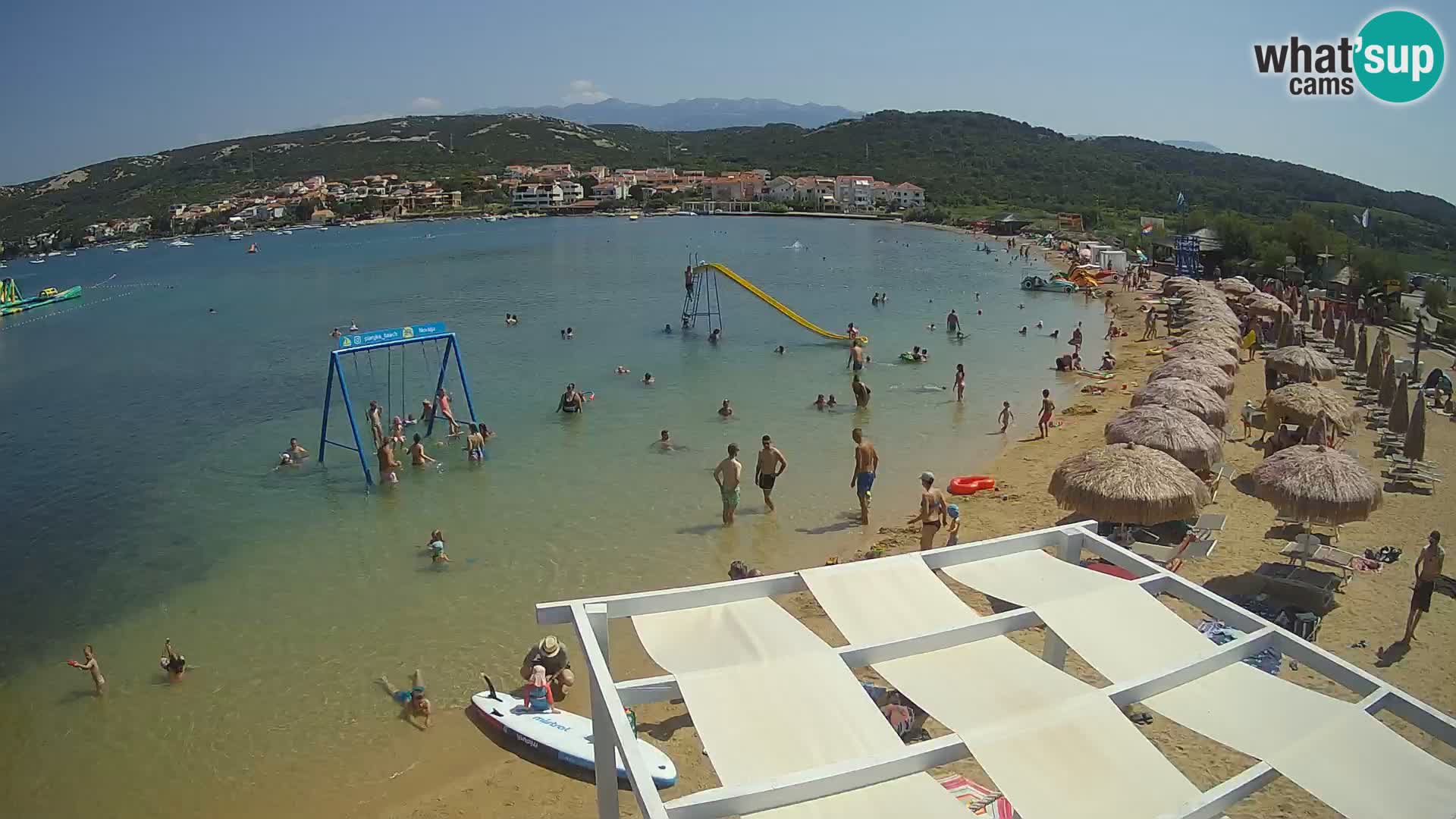 Webcam Live – Spiaggia Planjka isola di Pag