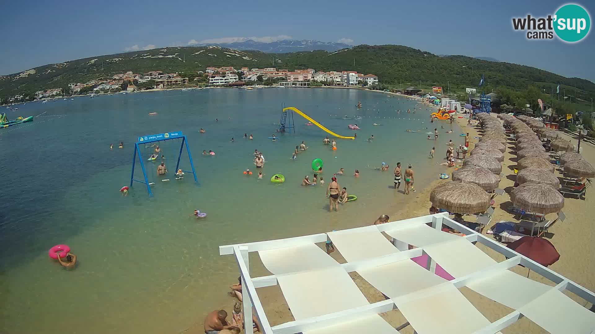 Webcam live – Strand Planjka – Pag