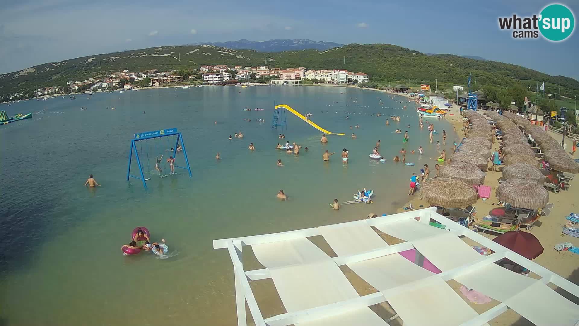 Web kamera – Plaža Planjka – otok Pag