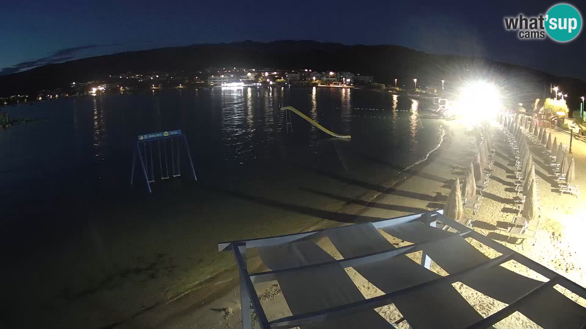 Webcam Pag – Plage Planjka