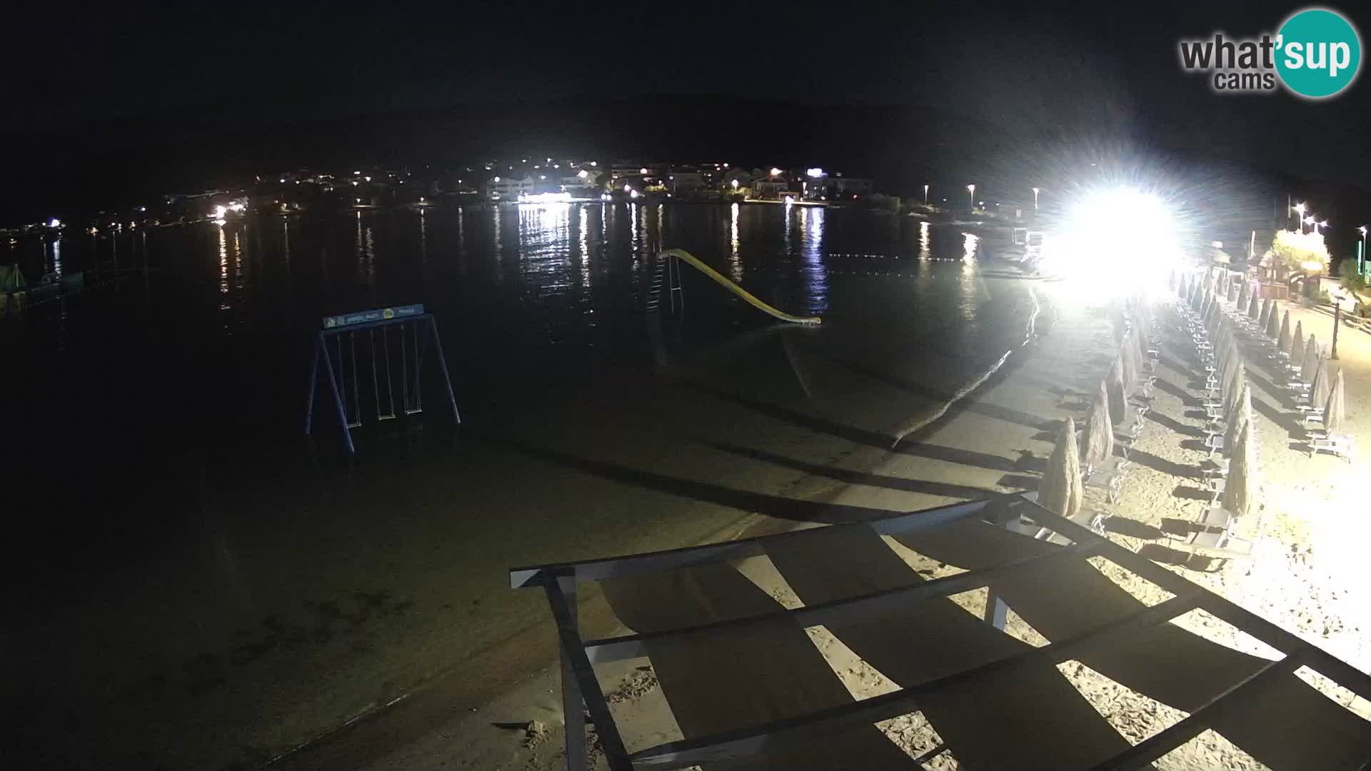 Webcam Pag – Plage Planjka