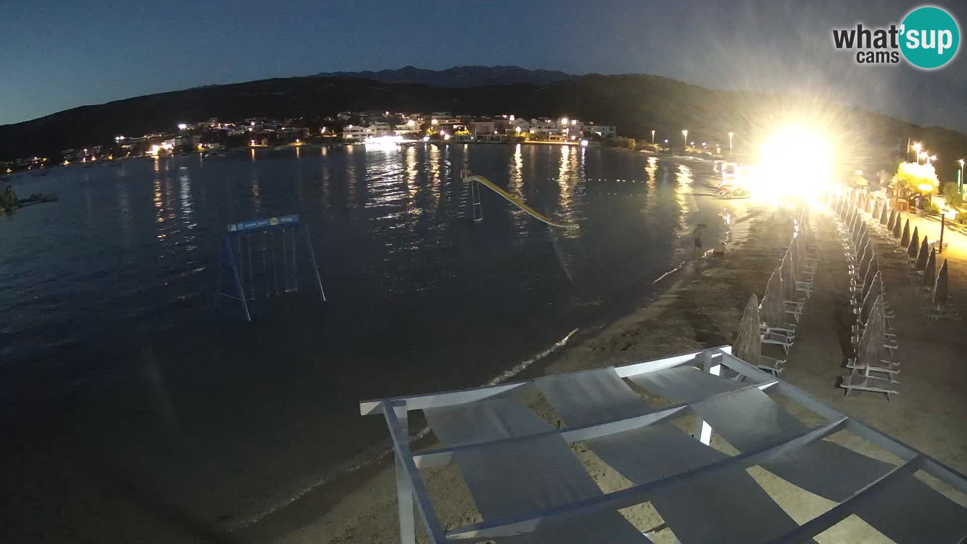 Webcam live – Strand Planjka – Pag