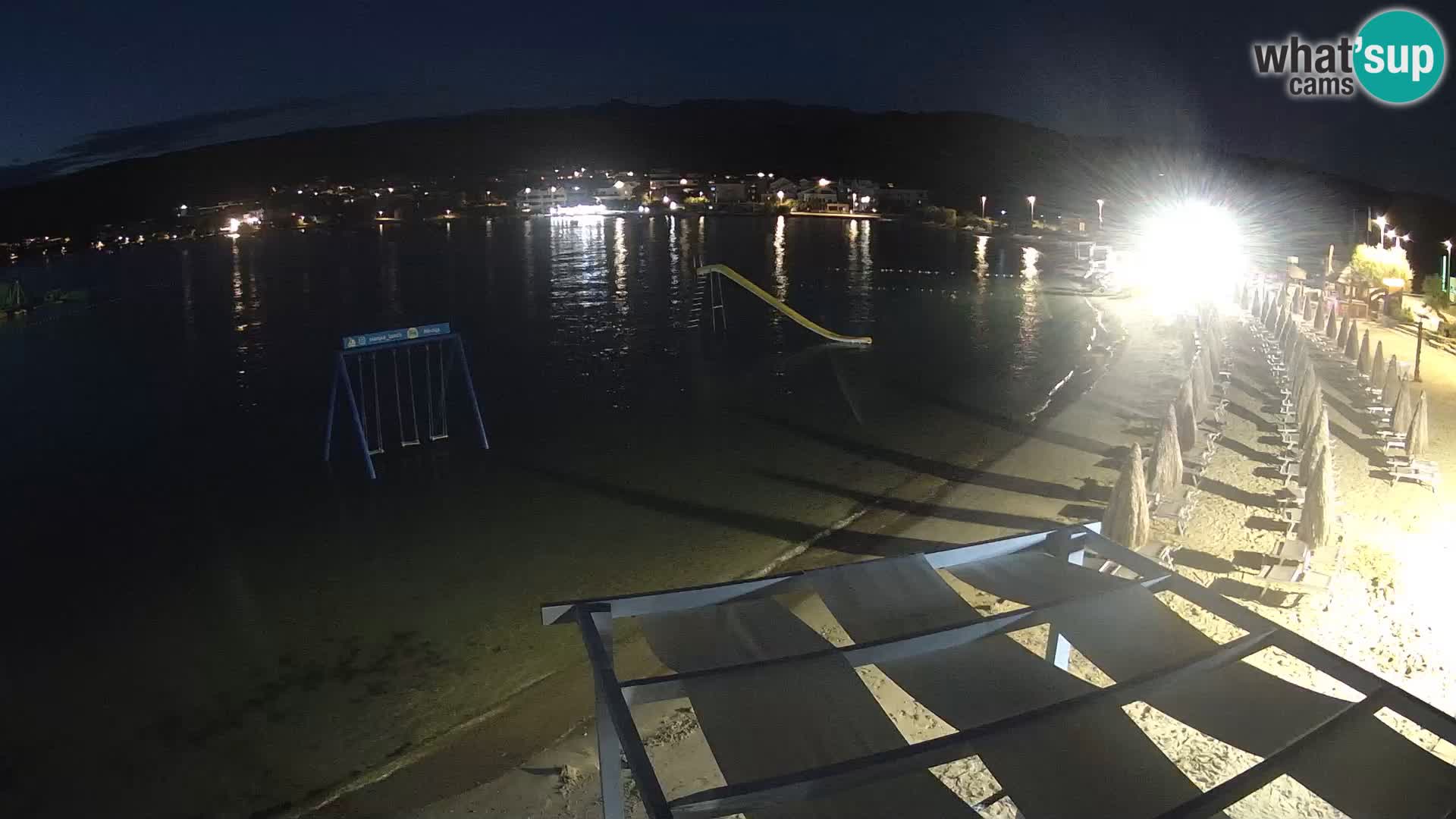 Webcam Live – Spiaggia Planjka isola di Pag