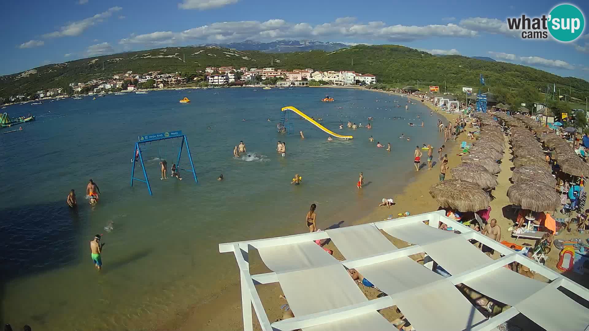 Webcam live – Planjka beach – Pag Island