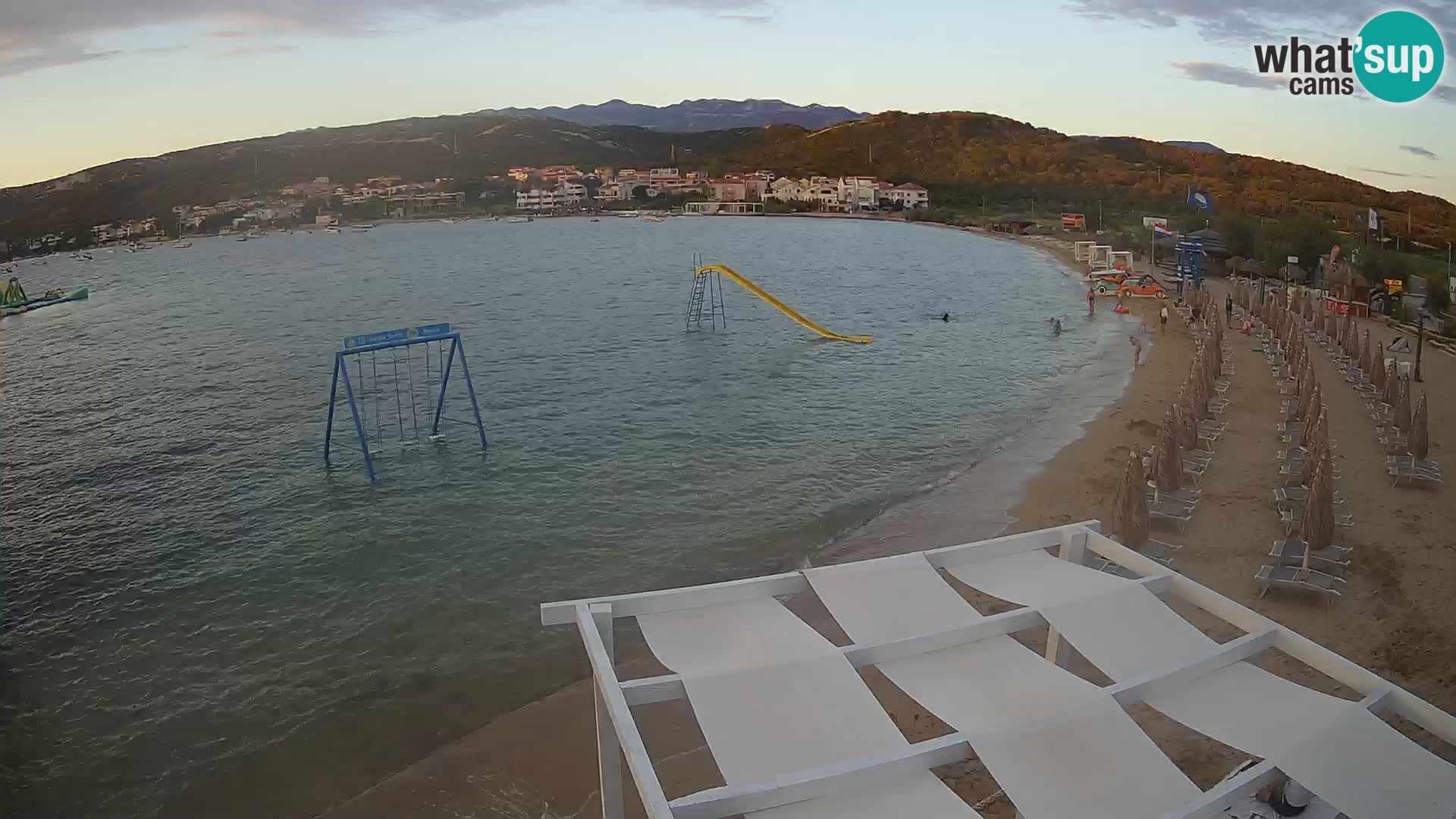 Webcam live – Playa Planjka – Pag