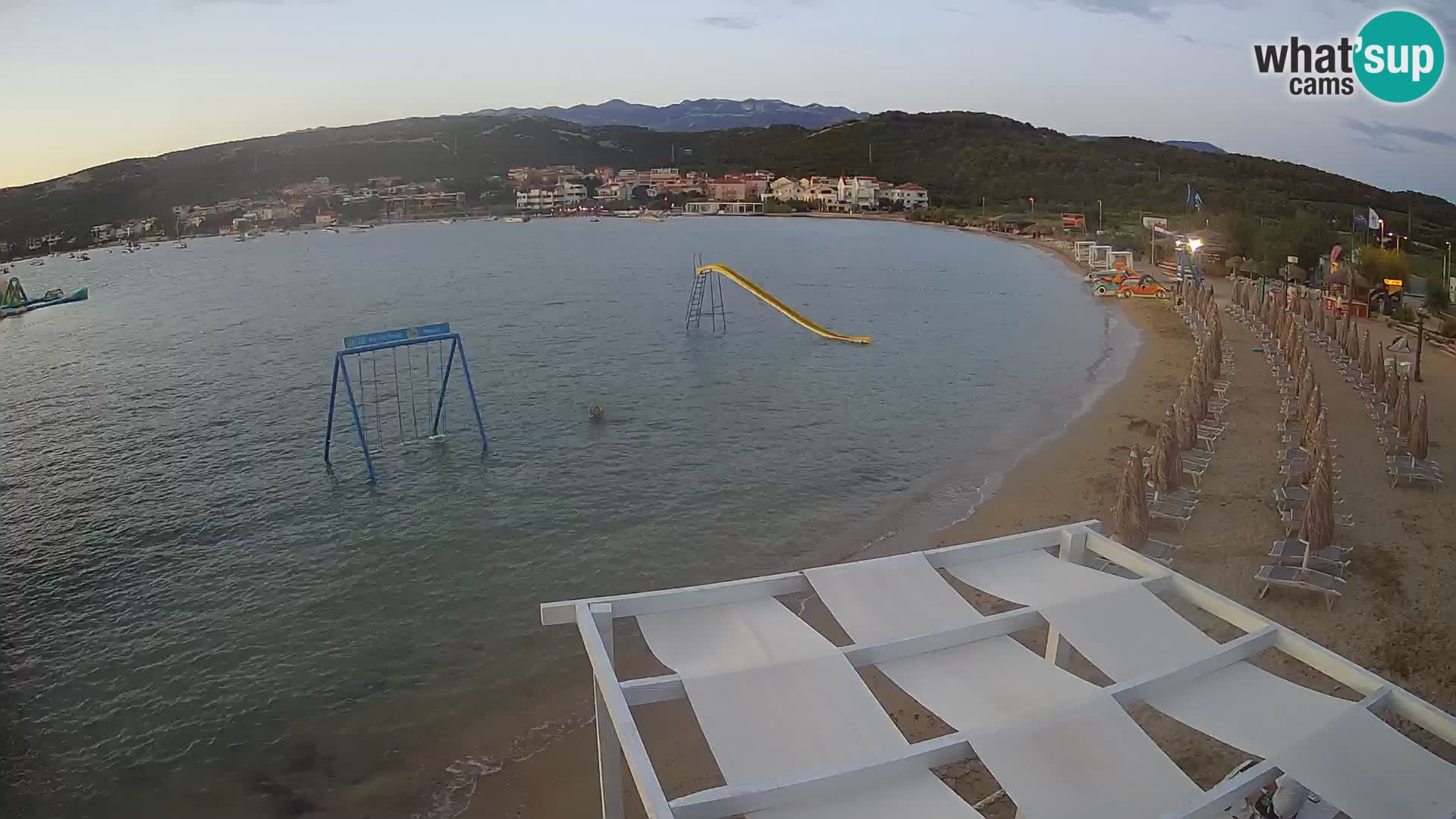 Webcam live – Playa Planjka – Pag