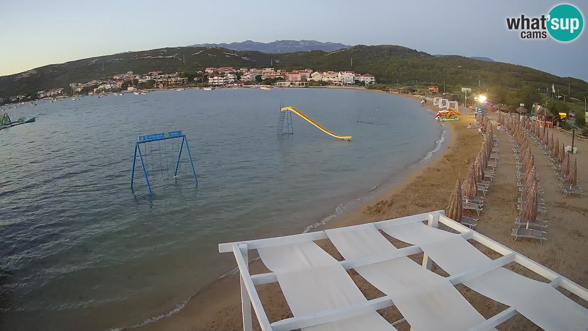Webcam live – Playa Planjka – Pag