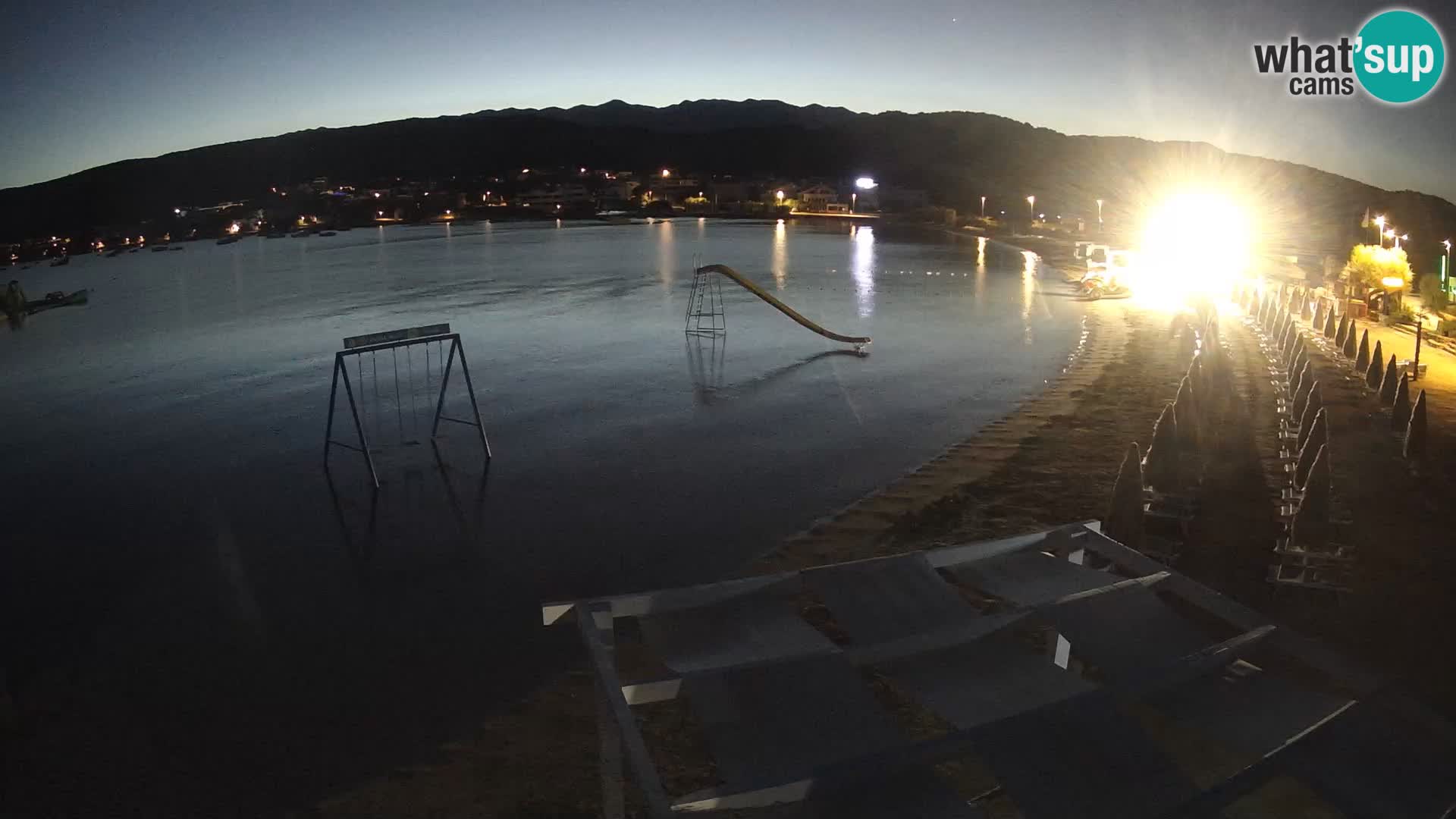 Webcam live – Strand Planjka – Pag