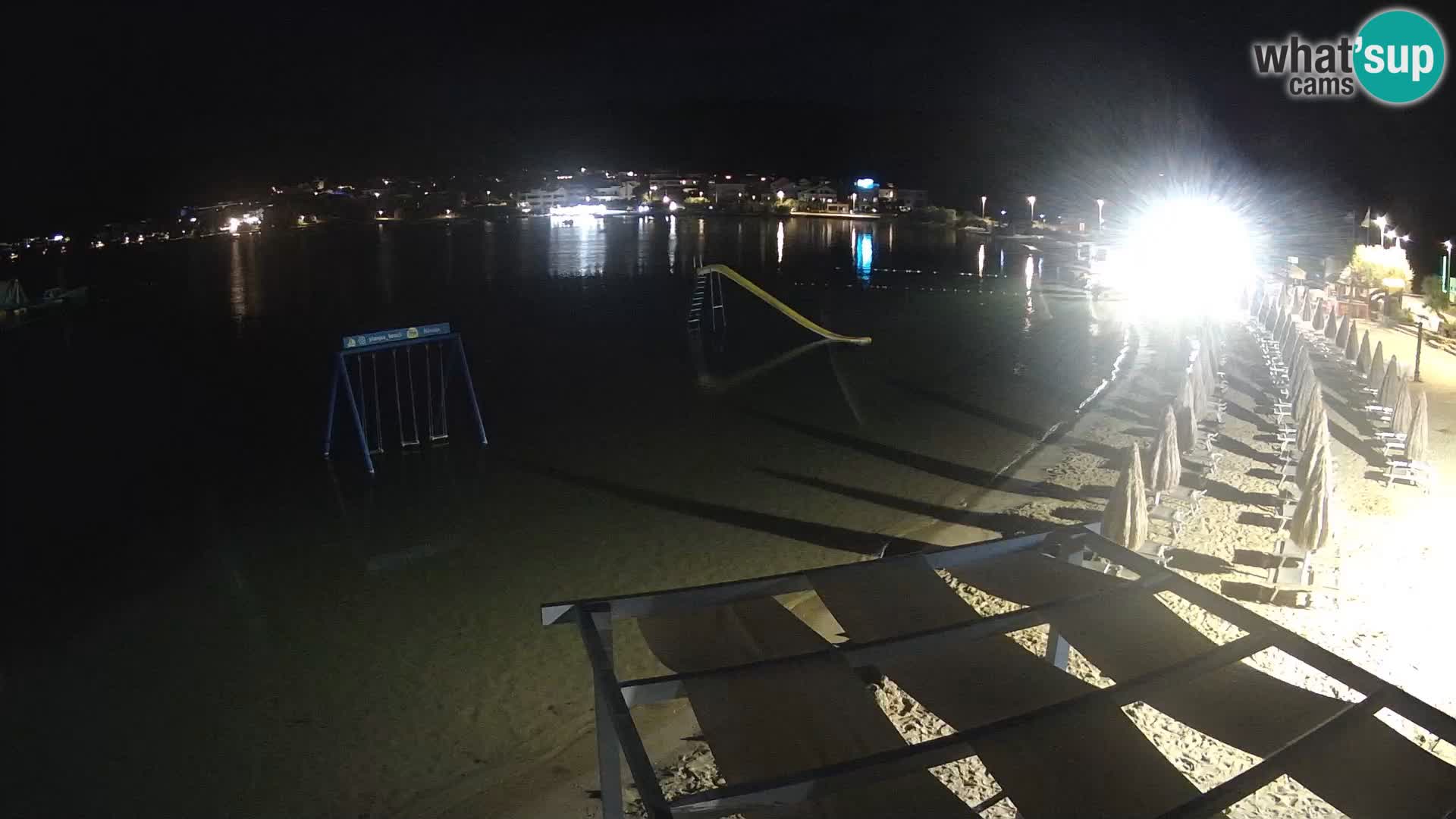 Webcam live – Strand Planjka – Pag