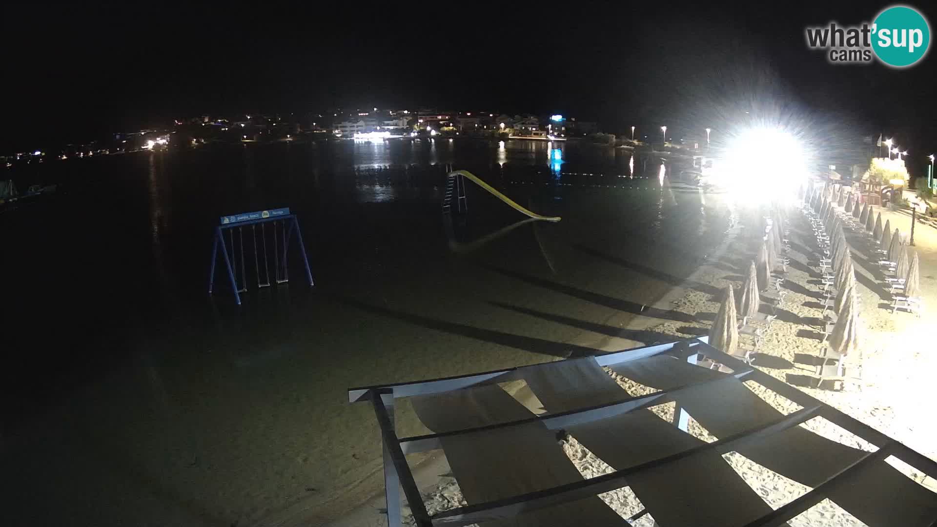 Webcam Pag – Plage Planjka