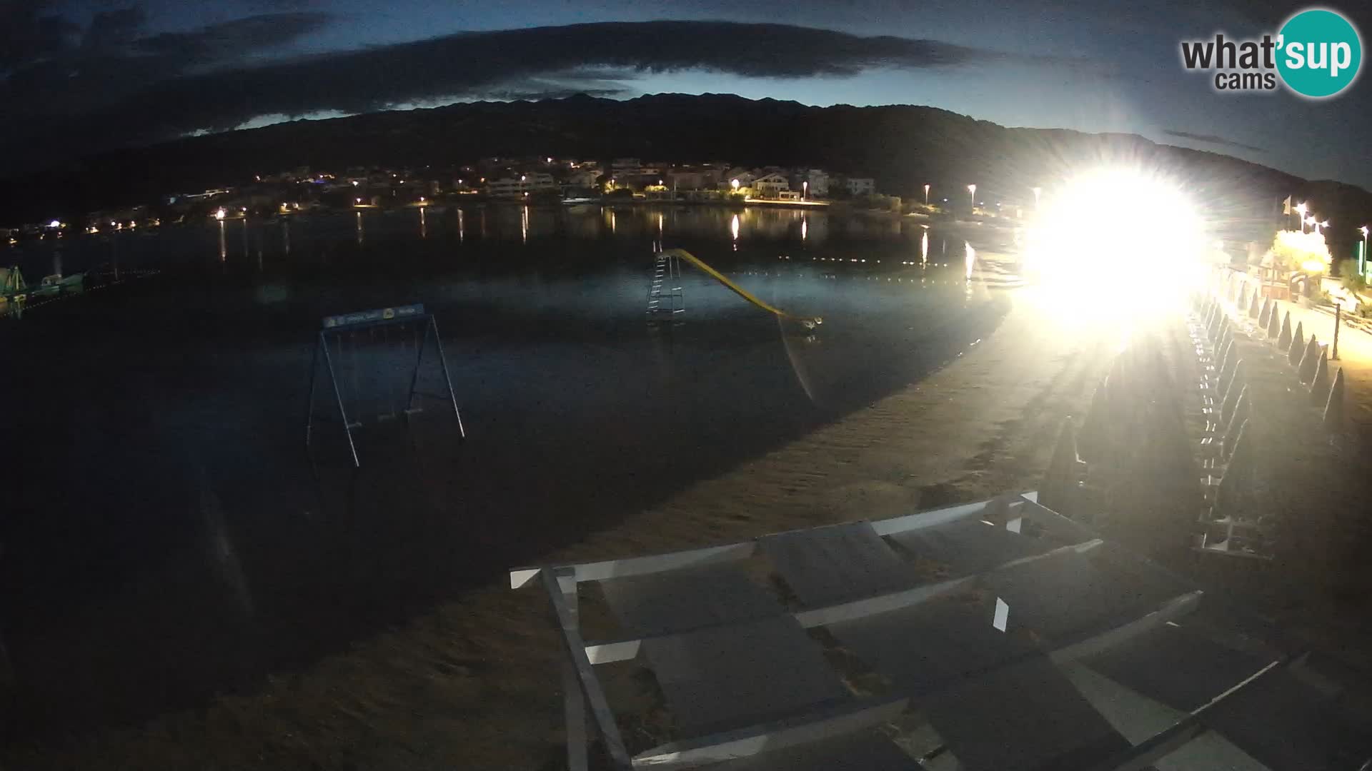 Webcam live – Planjka beach – Pag Island