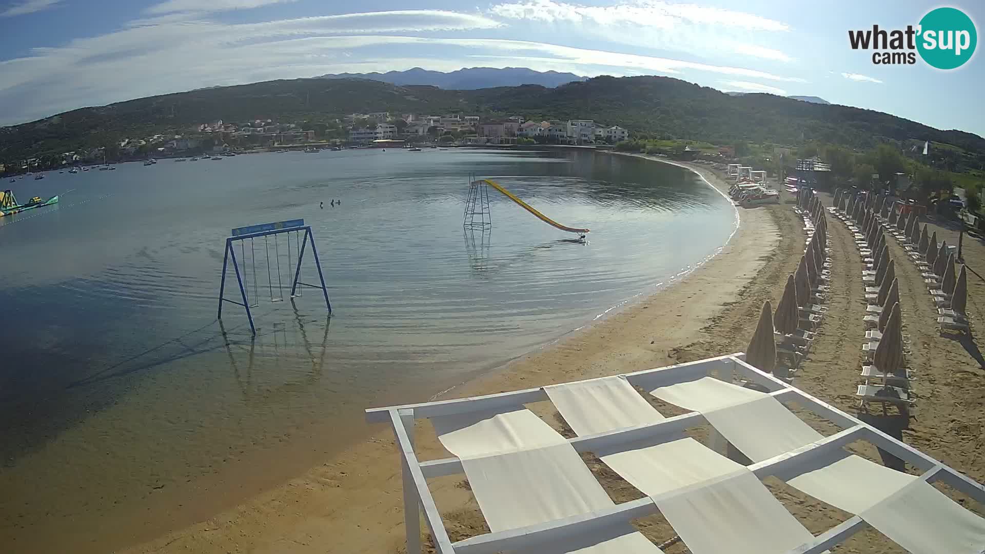 Webcam live – Strand Planjka – Pag