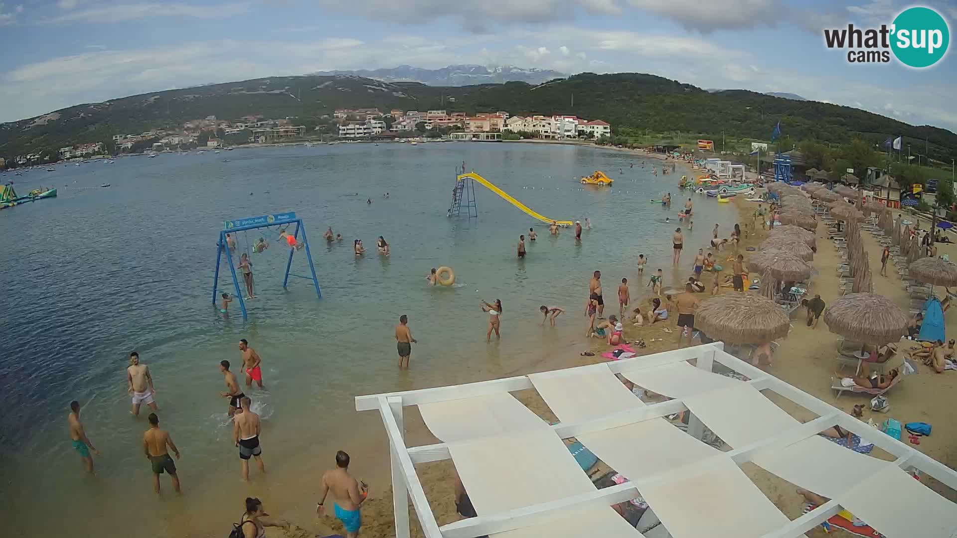 Webcam live – Playa Planjka – Pag