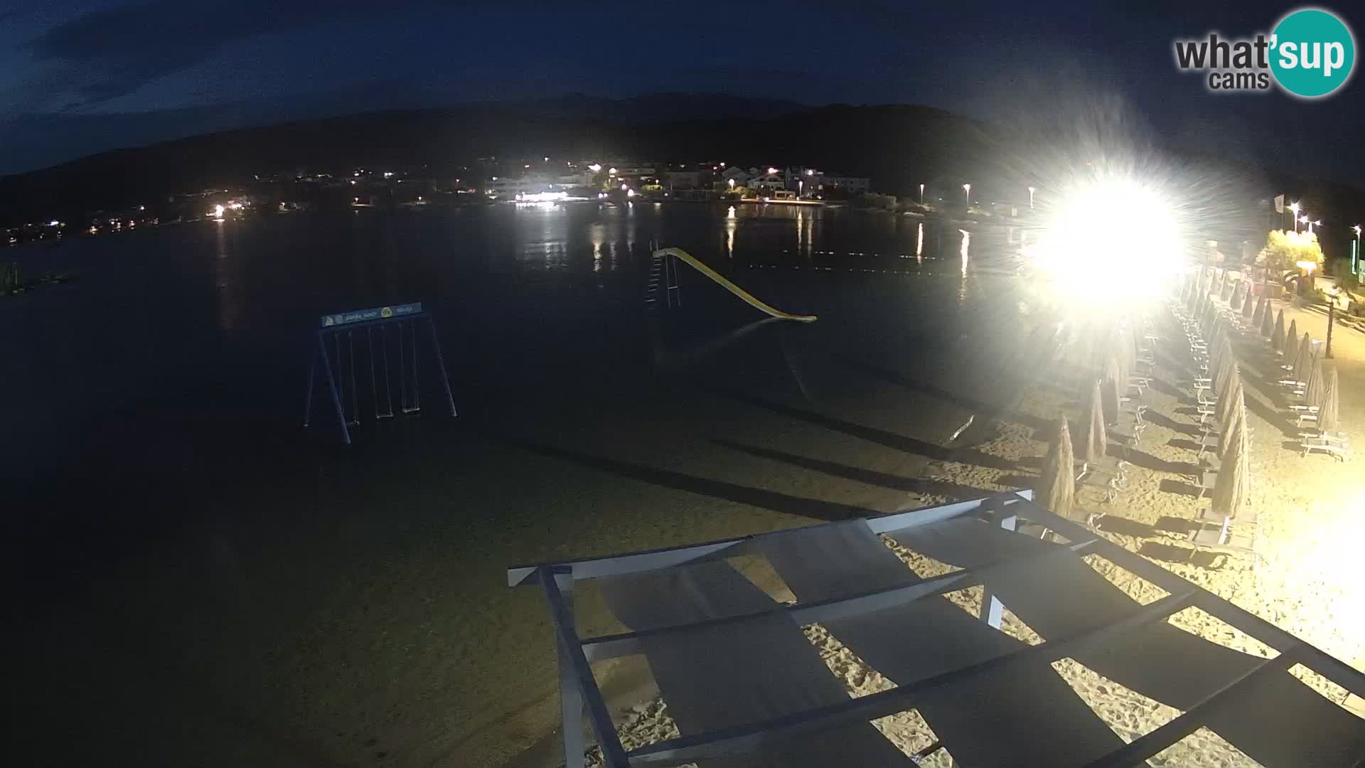 Webcam live – Strand Planjka – Pag