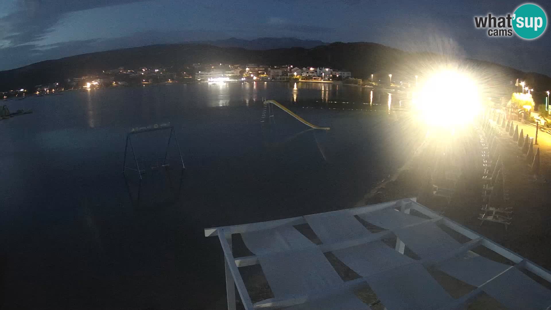 Web kamera – Plaža Planjka – otok Pag