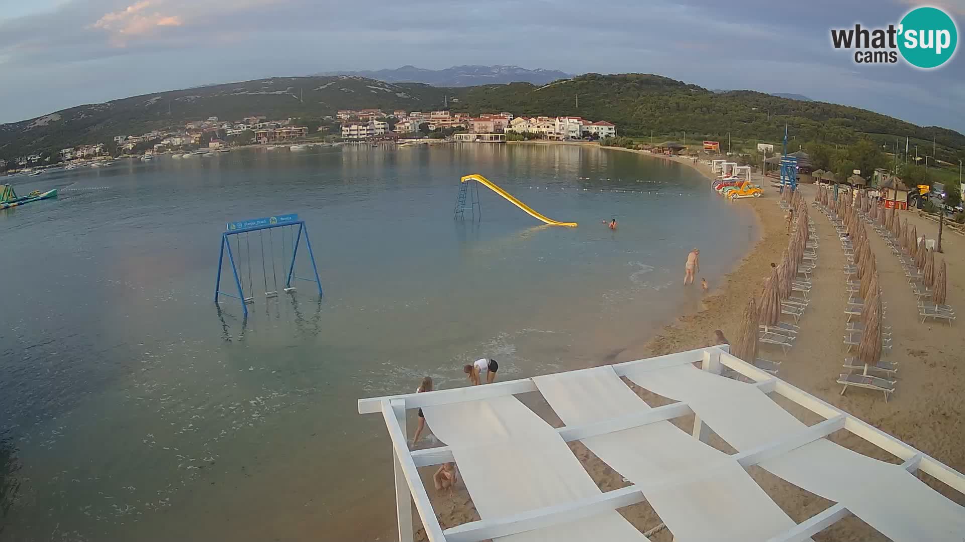 Webcam live – Playa Planjka – Pag