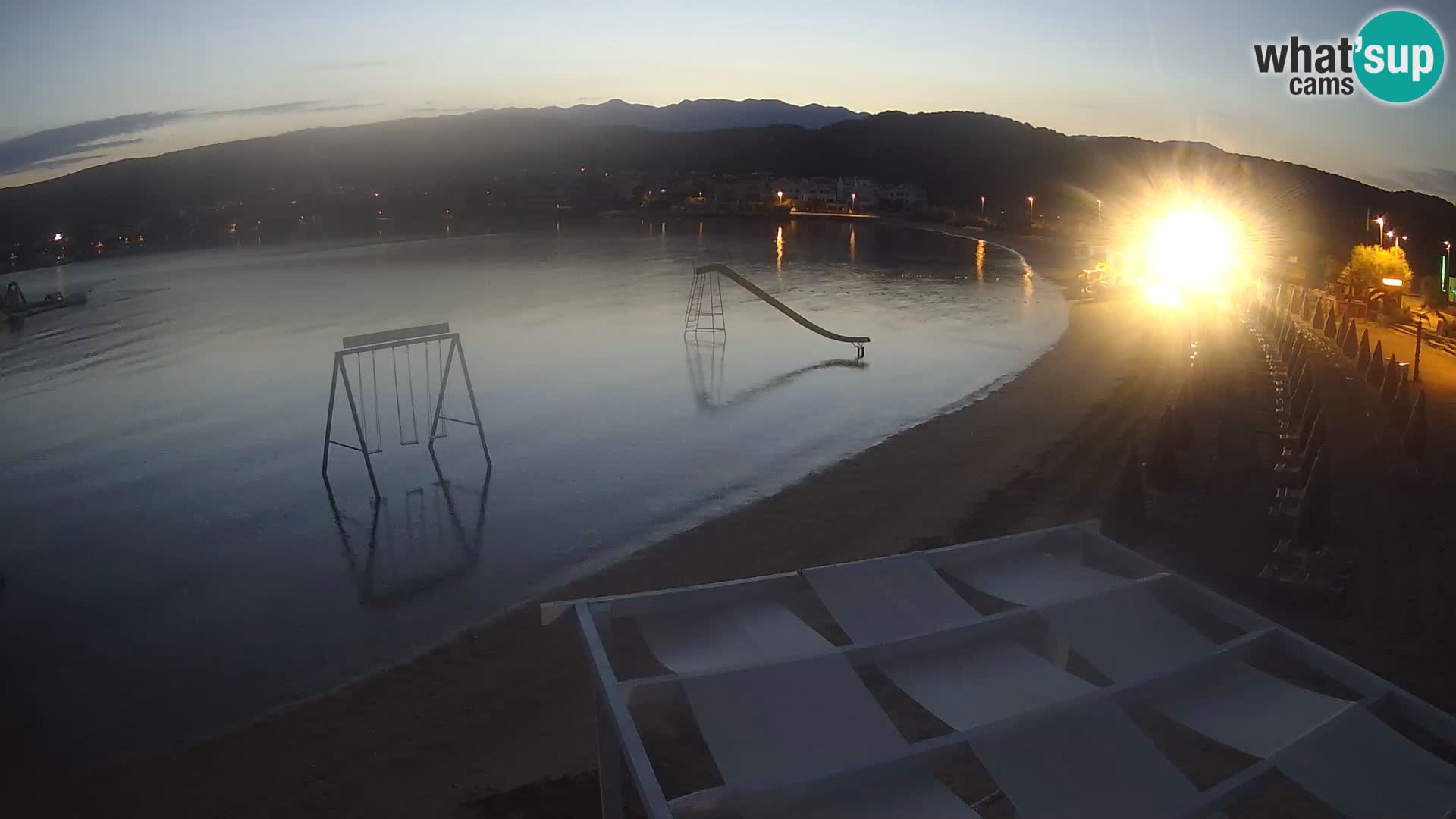 Webcam live – Playa Planjka – Pag