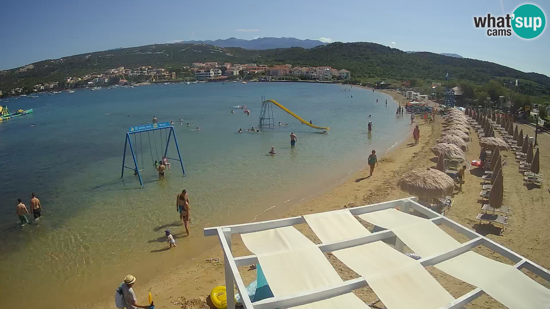 Webcam Pag – Plage Planjka