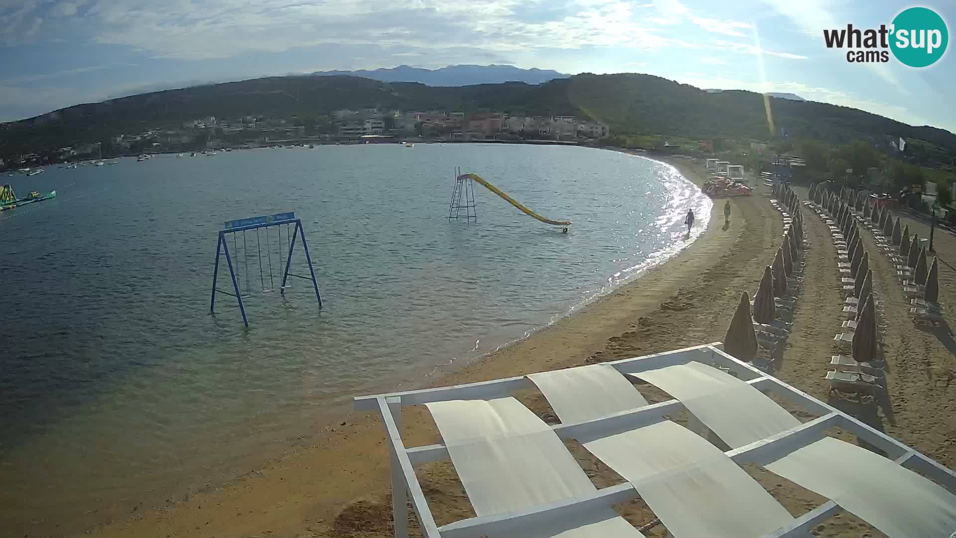 Webcam Live – Spiaggia Planjka isola di Pag