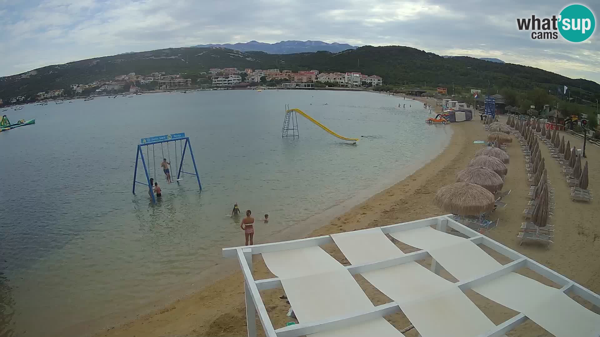 Webcam Live – Spiaggia Planjka isola di Pag