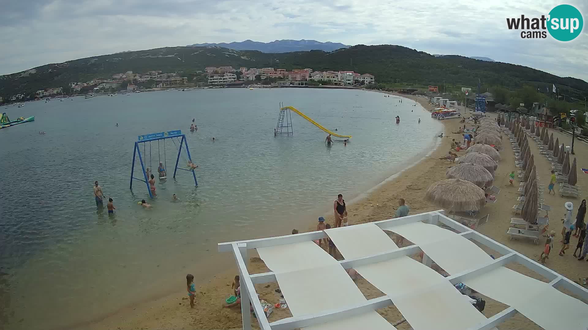 Webcam Live – Spiaggia Planjka isola di Pag