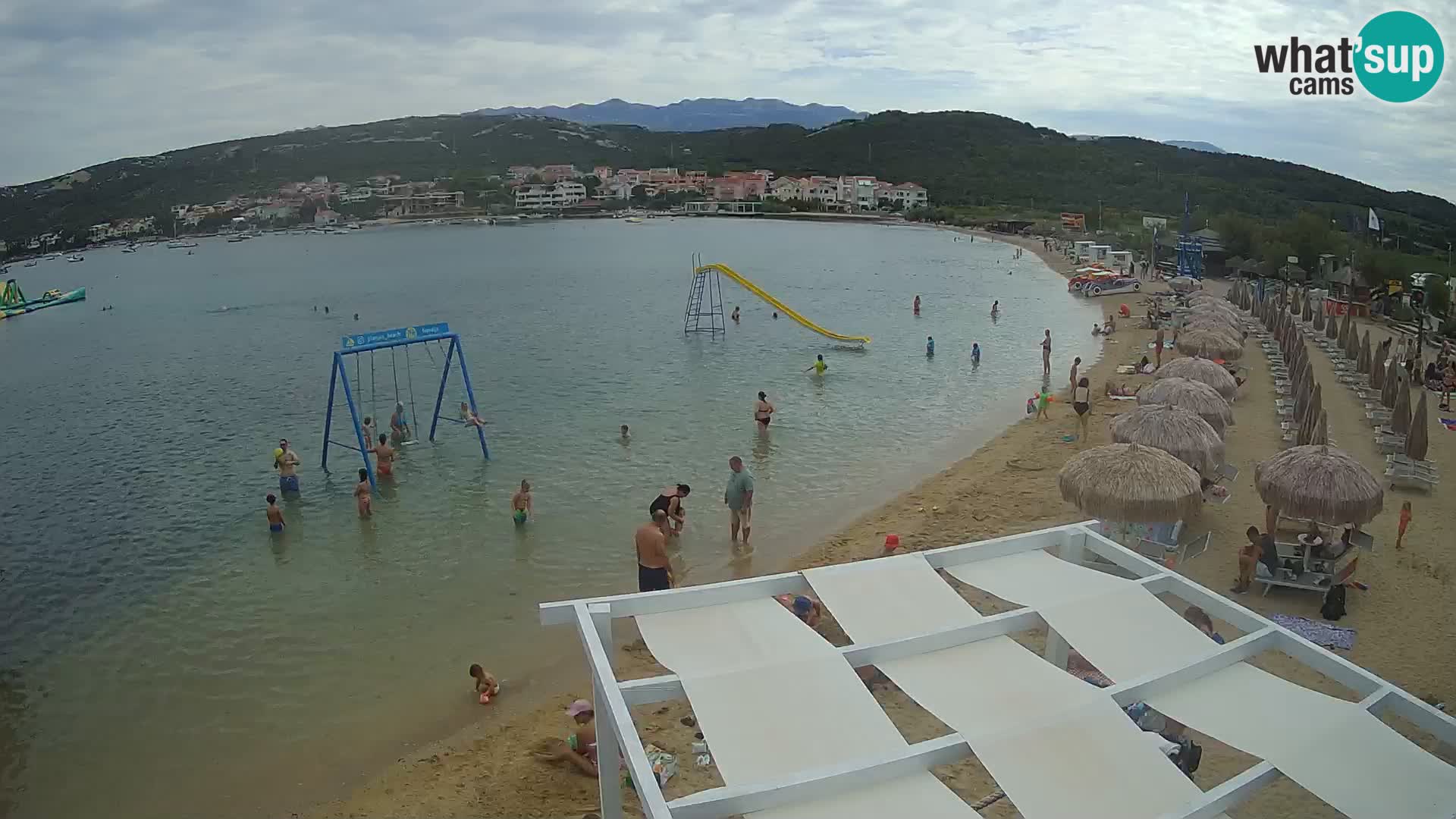 Web kamera – Plaža Planjka – otok Pag