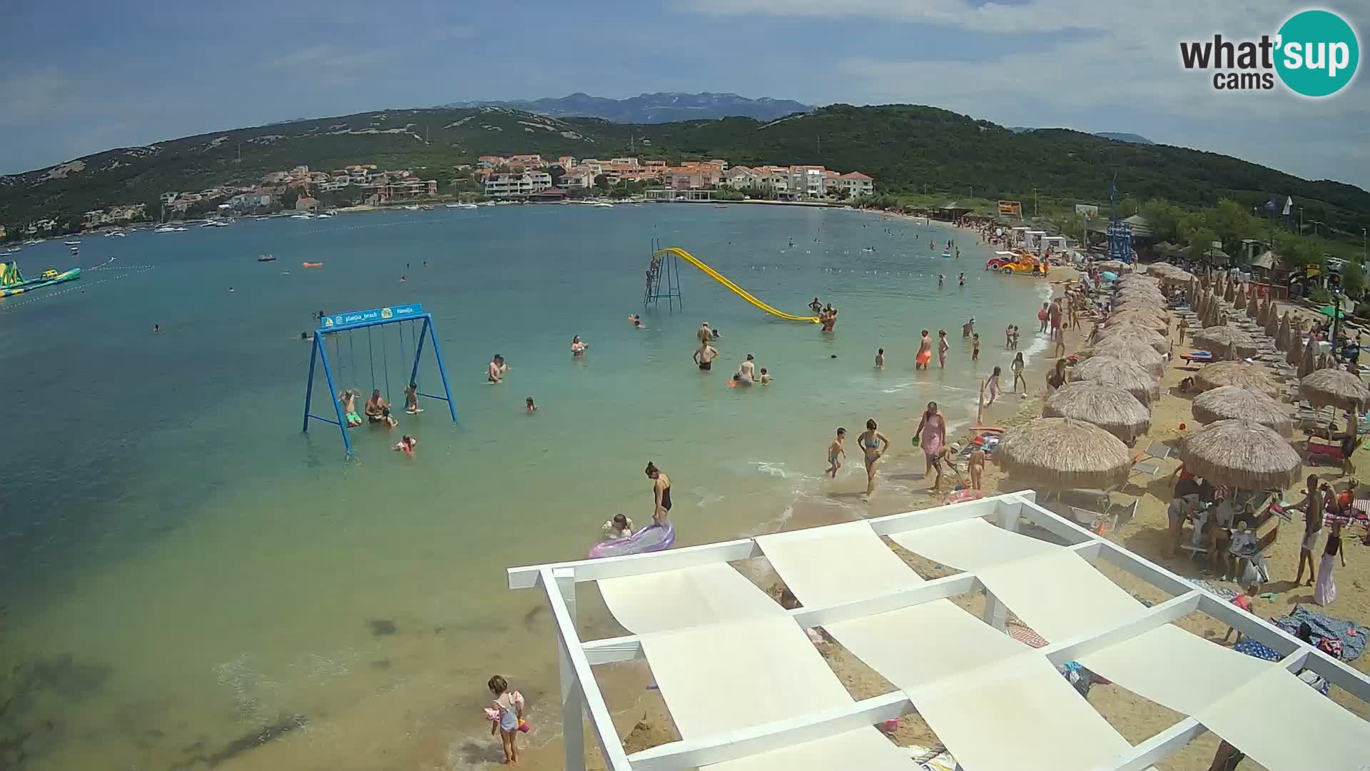 Webcam live – Strand Planjka – Pag