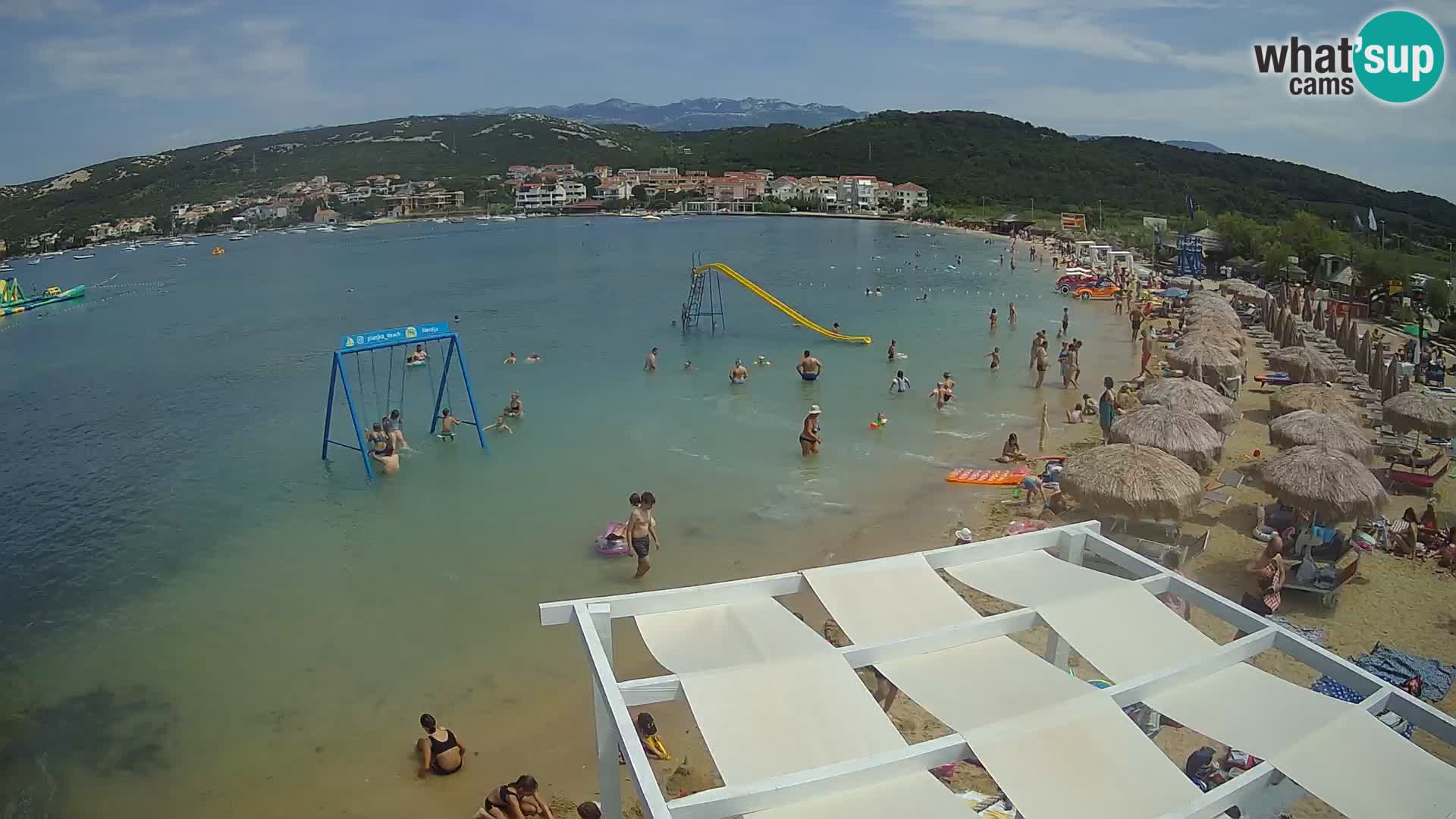 Webcam live – Playa Planjka – Pag