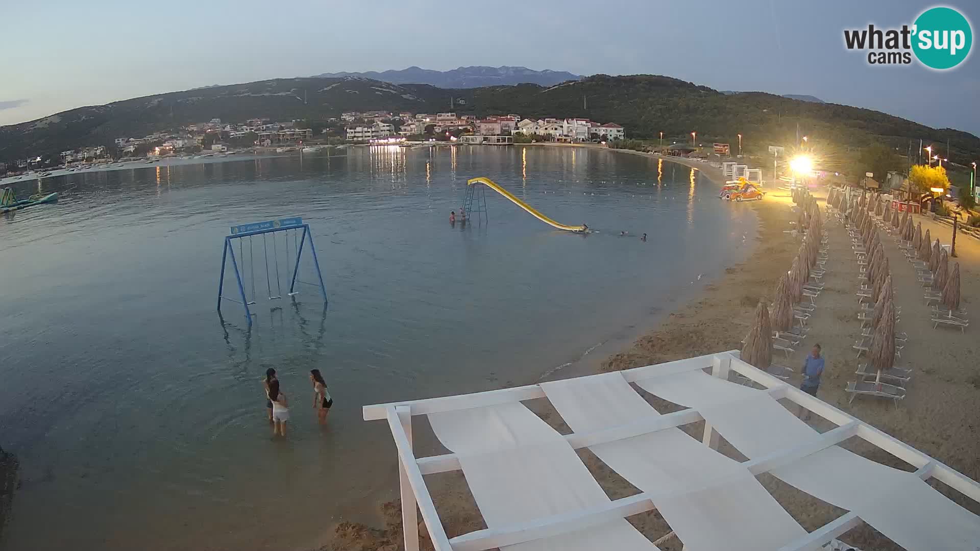 Web kamera – Plaža Planjka – otok Pag