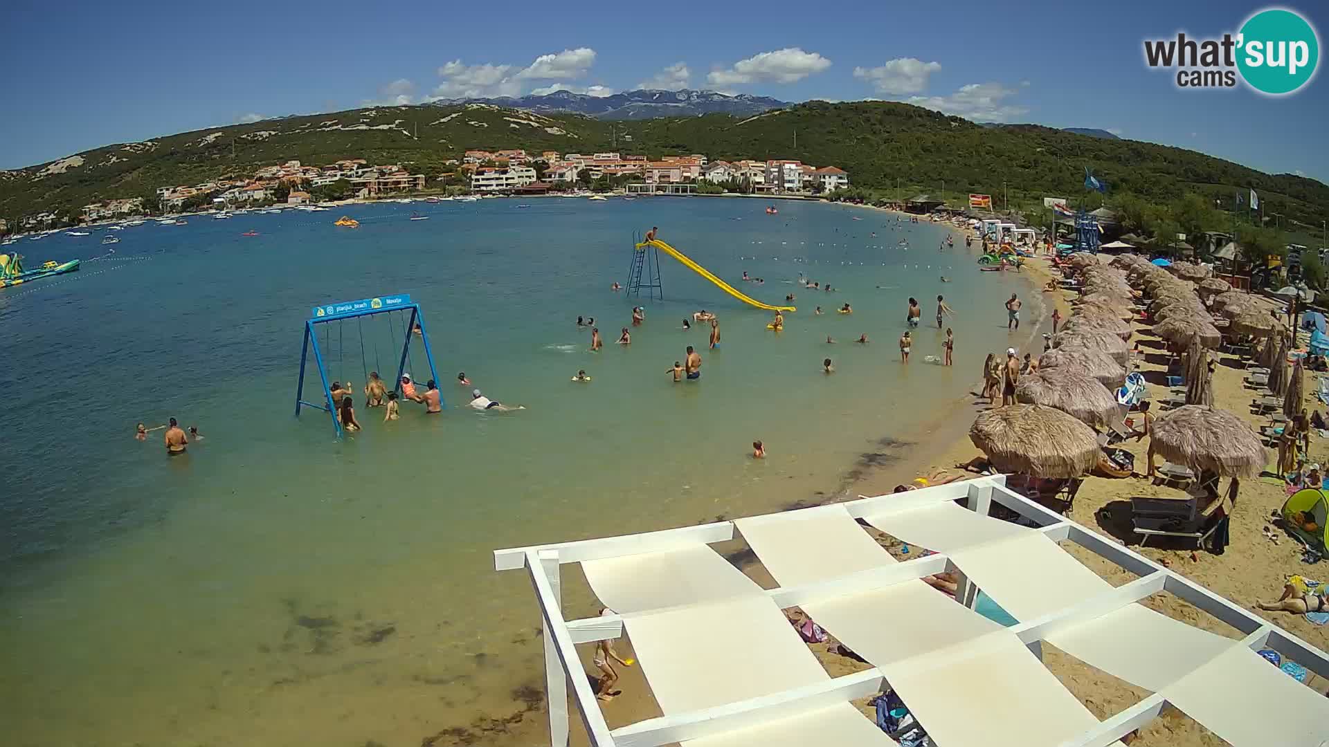 Web kamera – Plaža Planjka – otok Pag