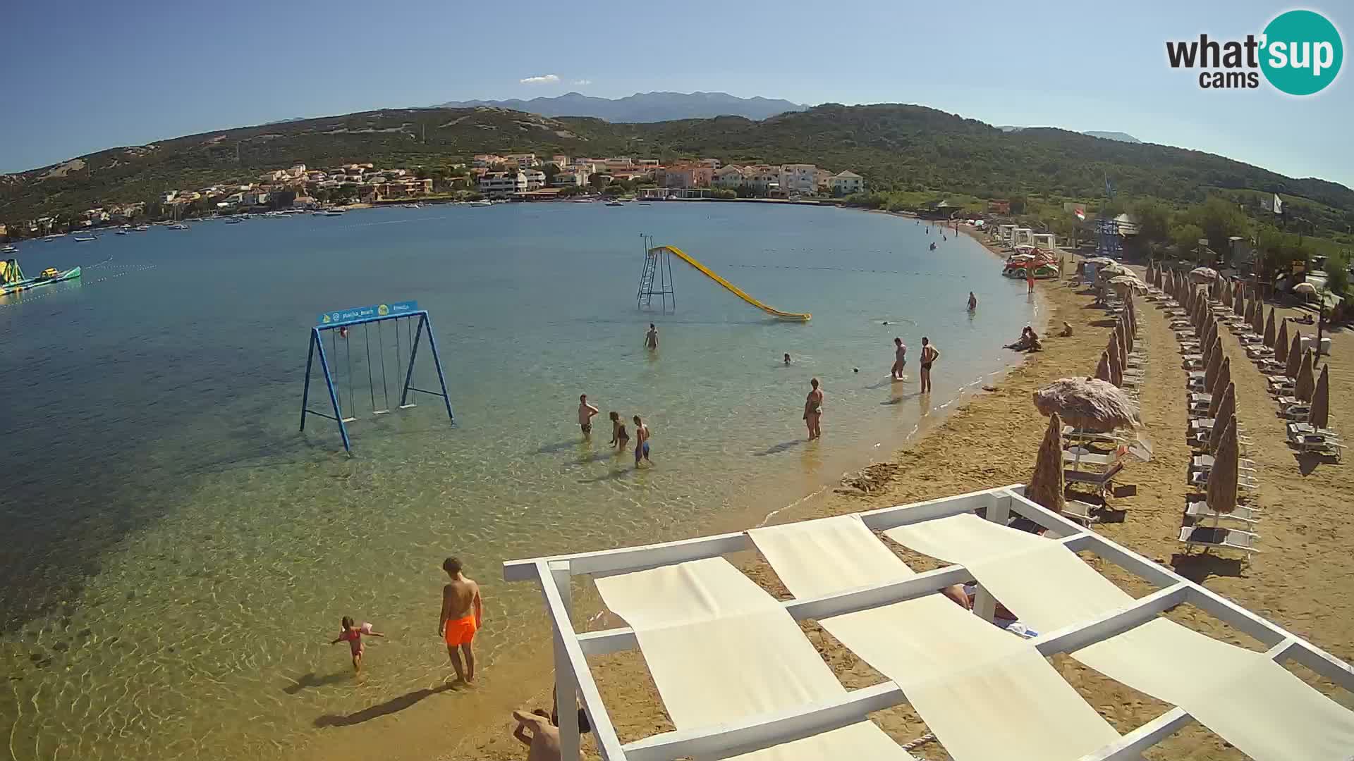 Webcam live – Planjka beach – Pag Island
