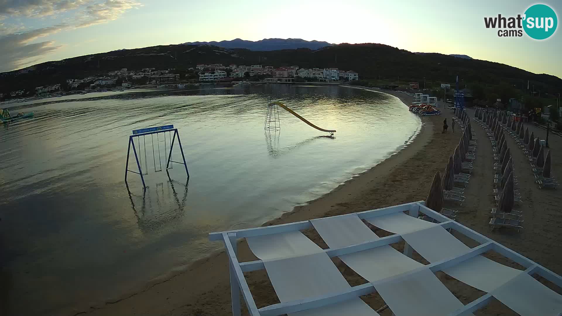 Webcam Live – Spiaggia Planjka isola di Pag