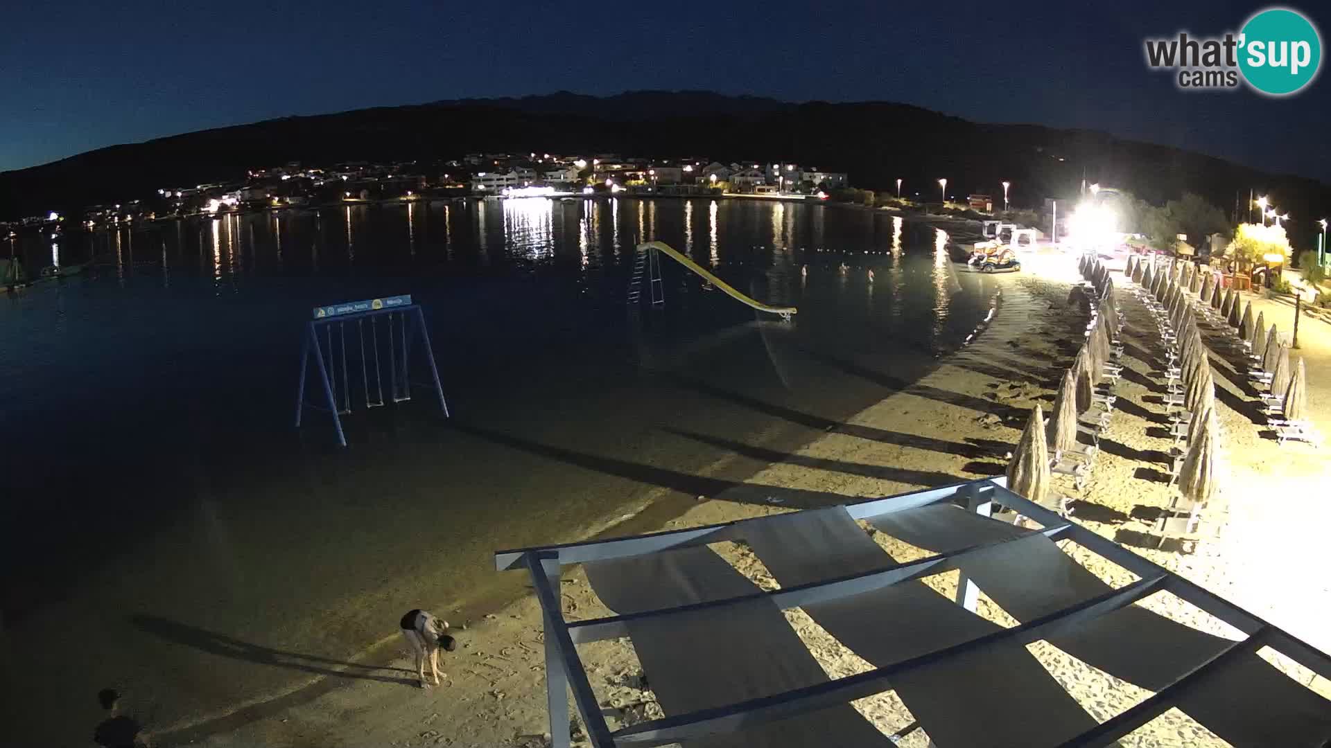 Webcam live – Strand Planjka – Pag