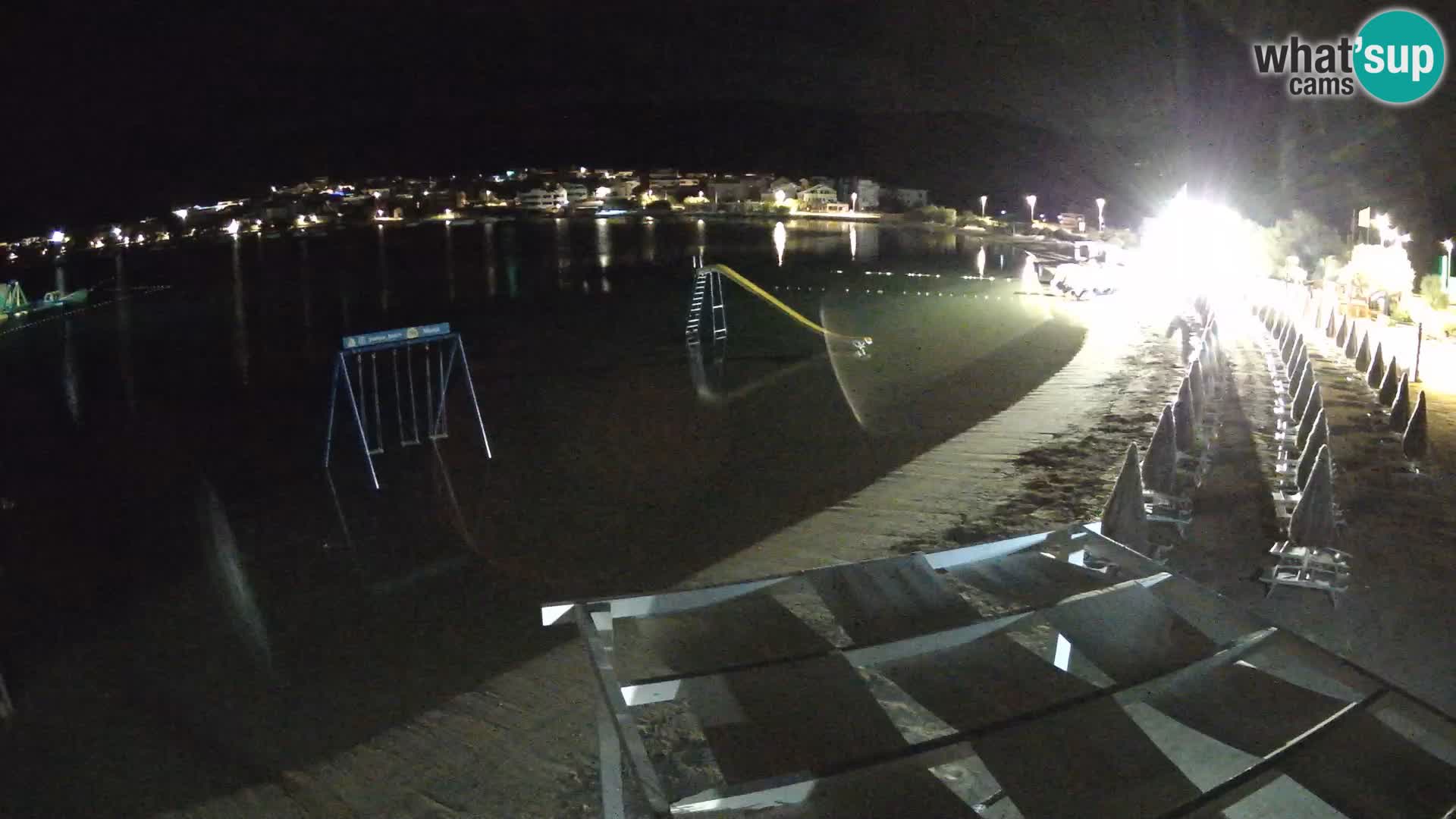 Webcam live – Strand Planjka – Pag